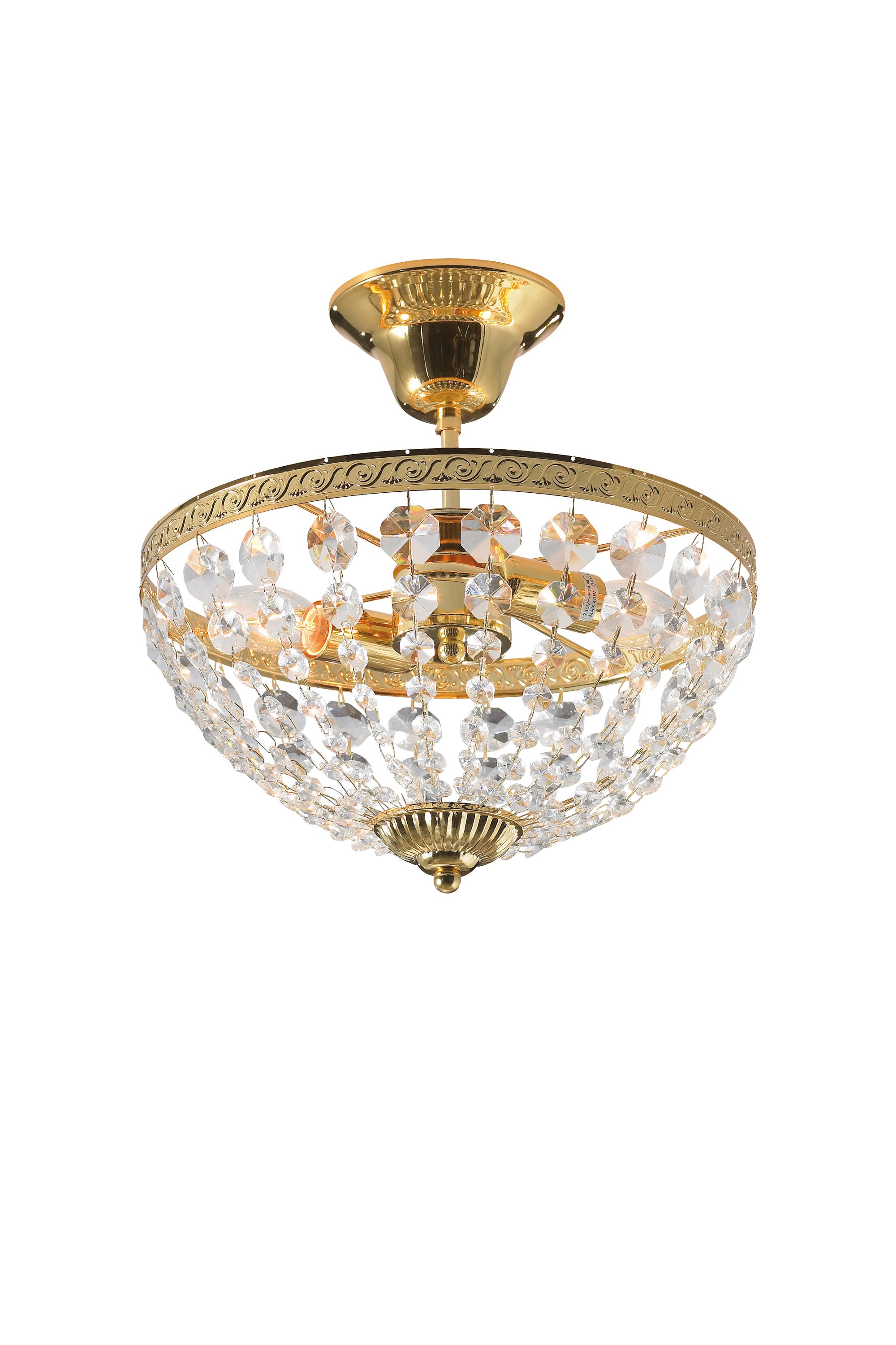 HANASKOG plafond 30cm Gold/MC