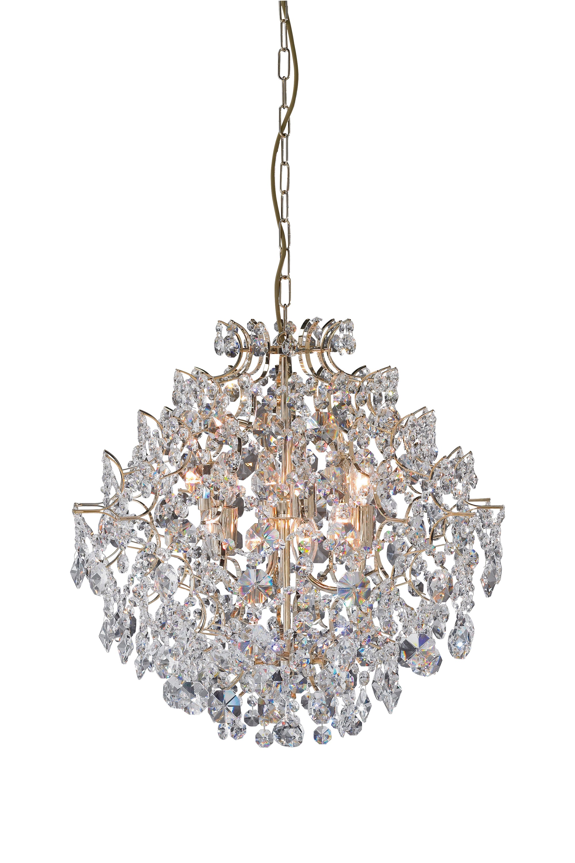 ROSENDAL taklampa 6L Gold/MC