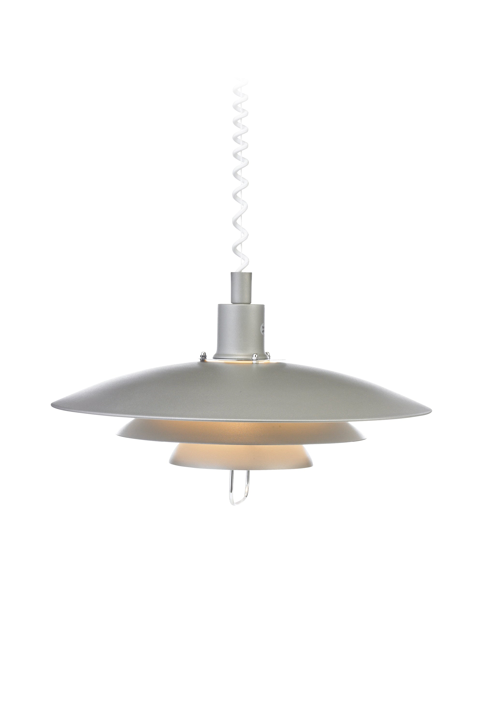 KIRKENES taklampa 1L Grey