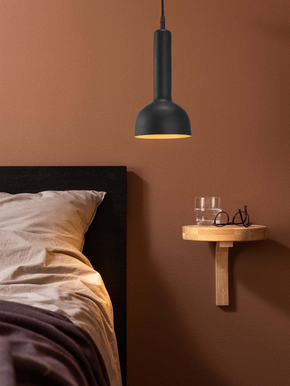 Bainbridge katto-/ikkunavalaisin musta 15 cm