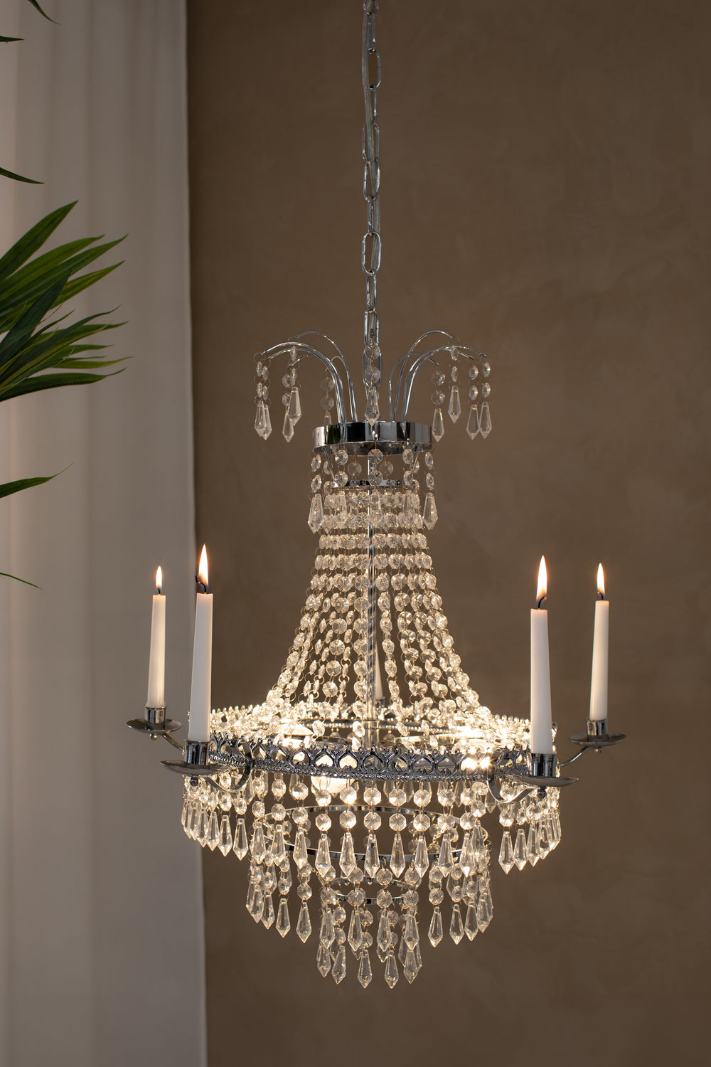 MARIELUND kattokruunu 3L Chrome/MC