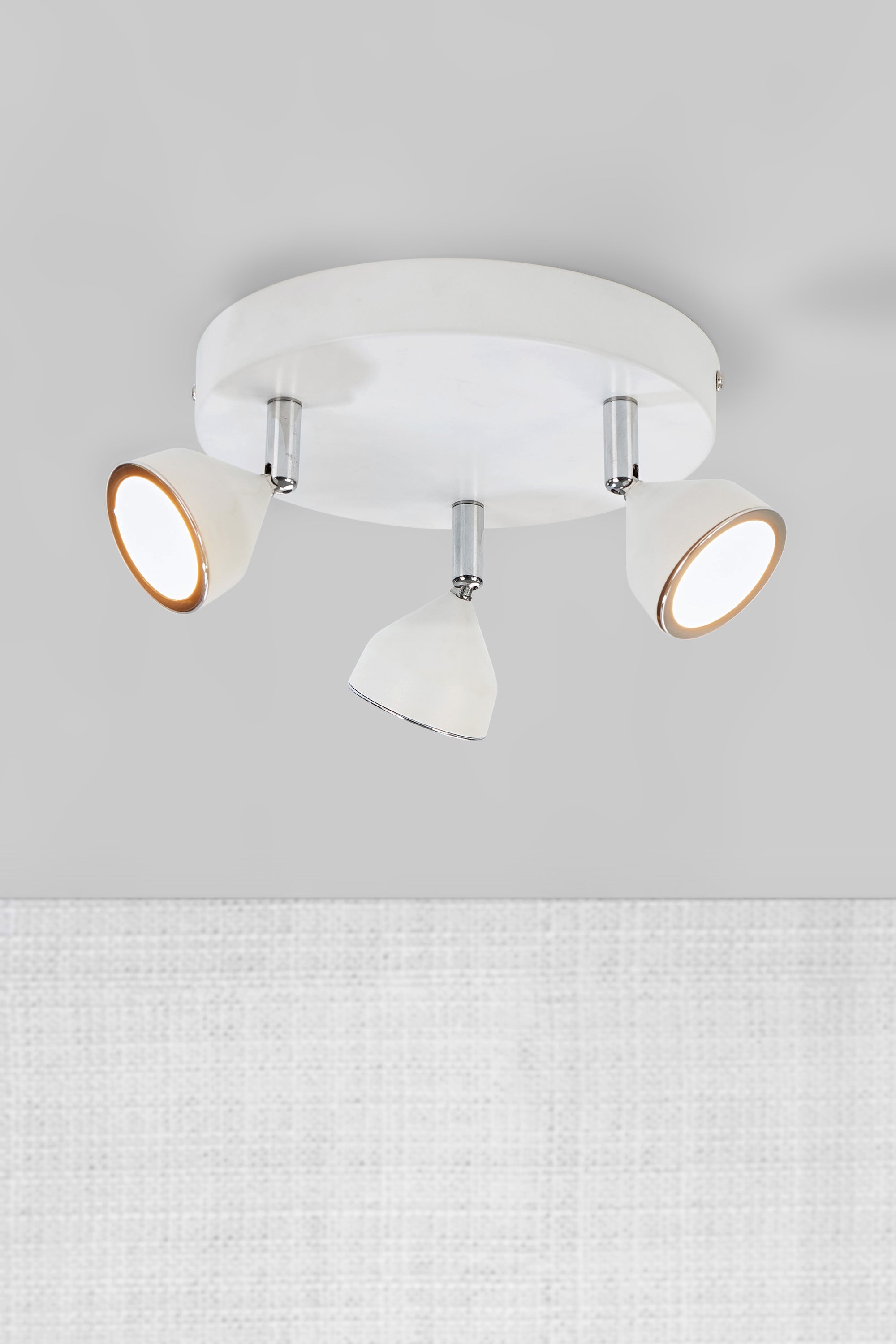 HYSSNA LED kattovalaisin 3L Steel IP21