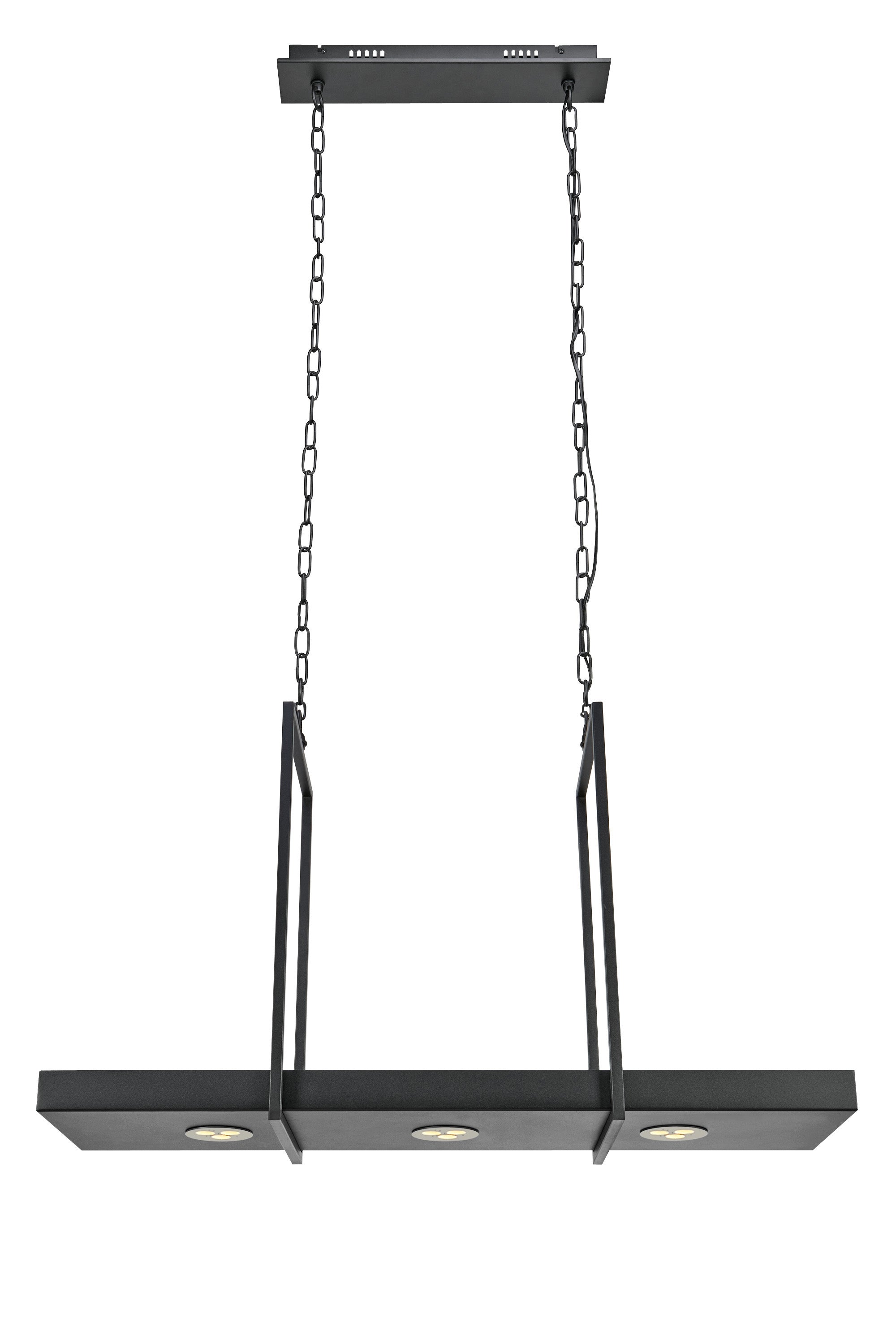 TRAY taklampa 3L Sandy Black