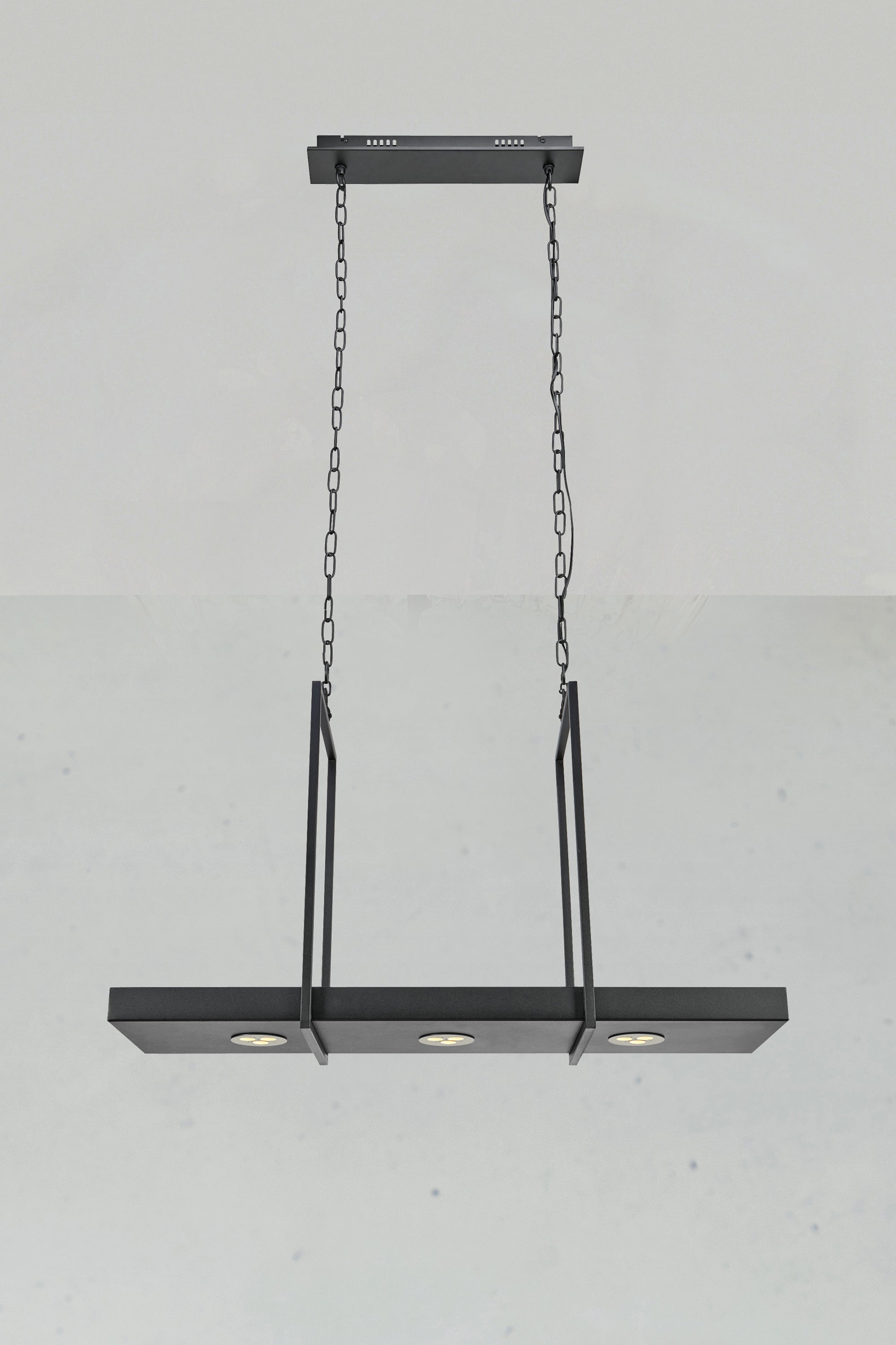 TRAY taklampa 3L Sandy Black