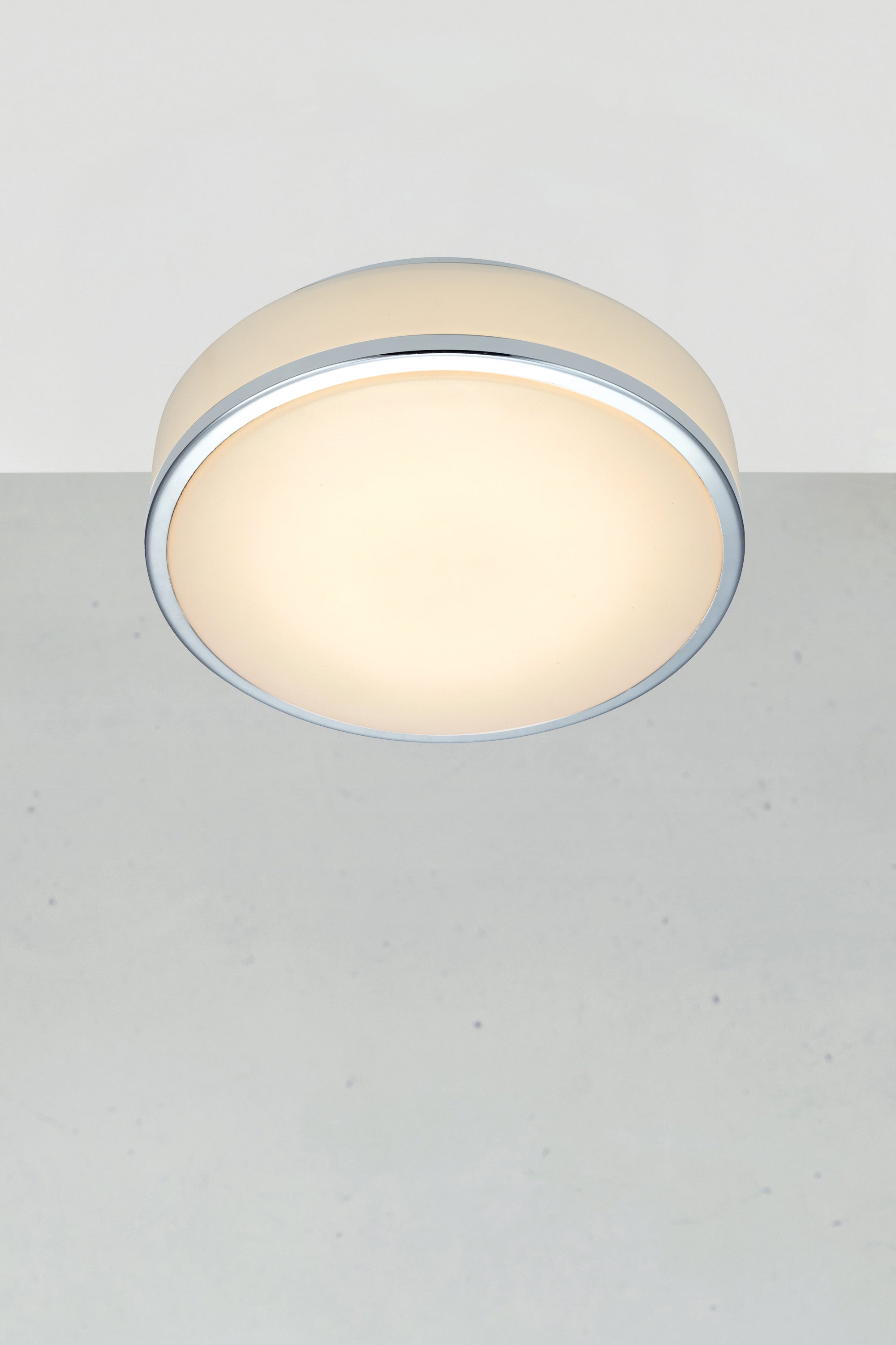 GLOBAL plafond 22cm Led White/Chrome