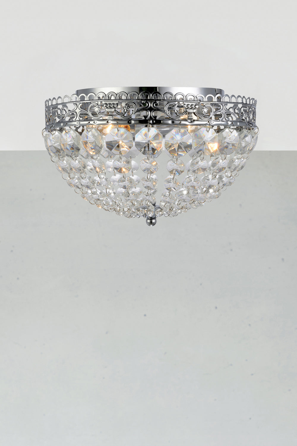 SAXHOLM plafond 2L Chrome/MC IP21