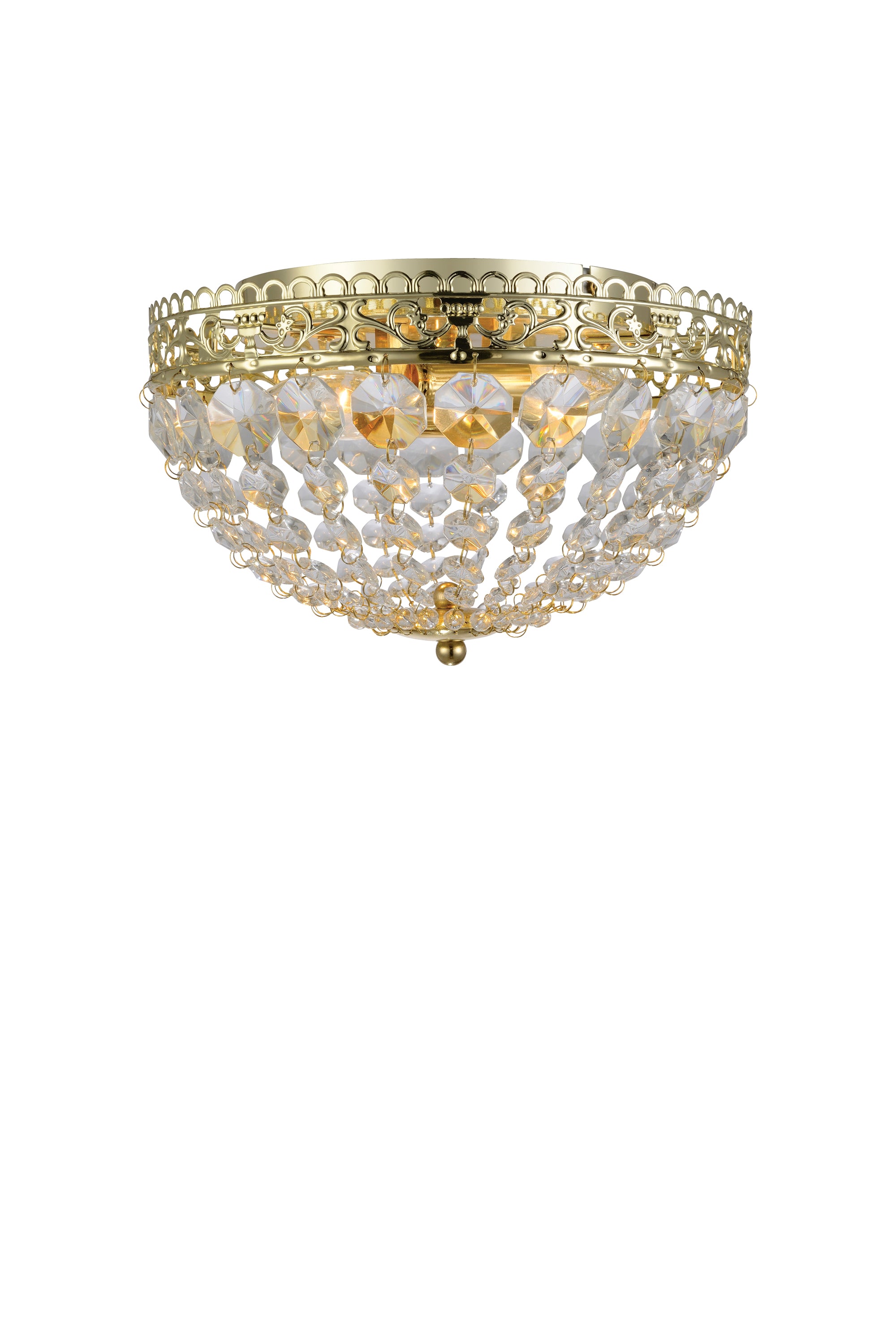 SAXHOLM plafond 2L Gold/MC IP21