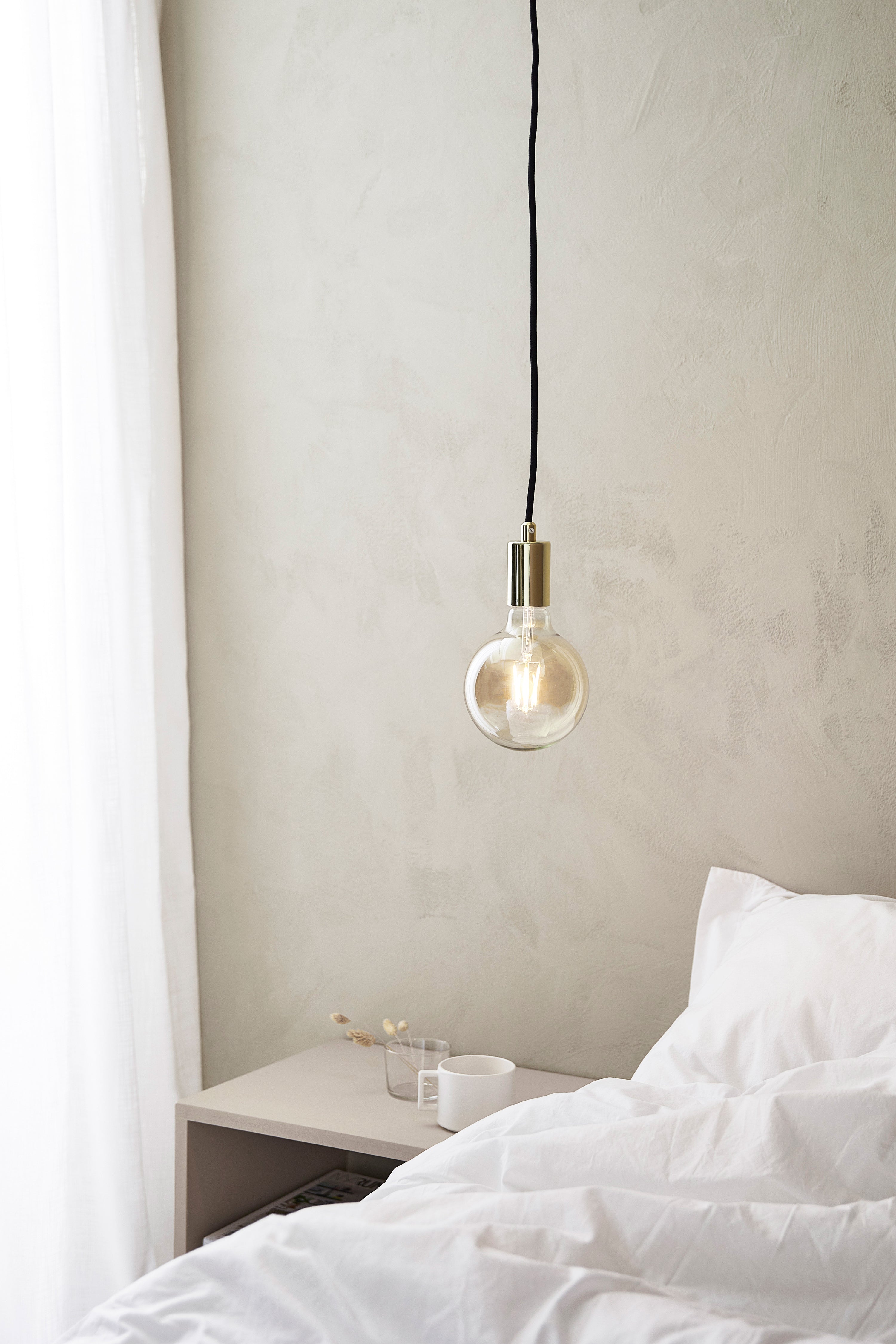 SKY taklampa 1L Brass