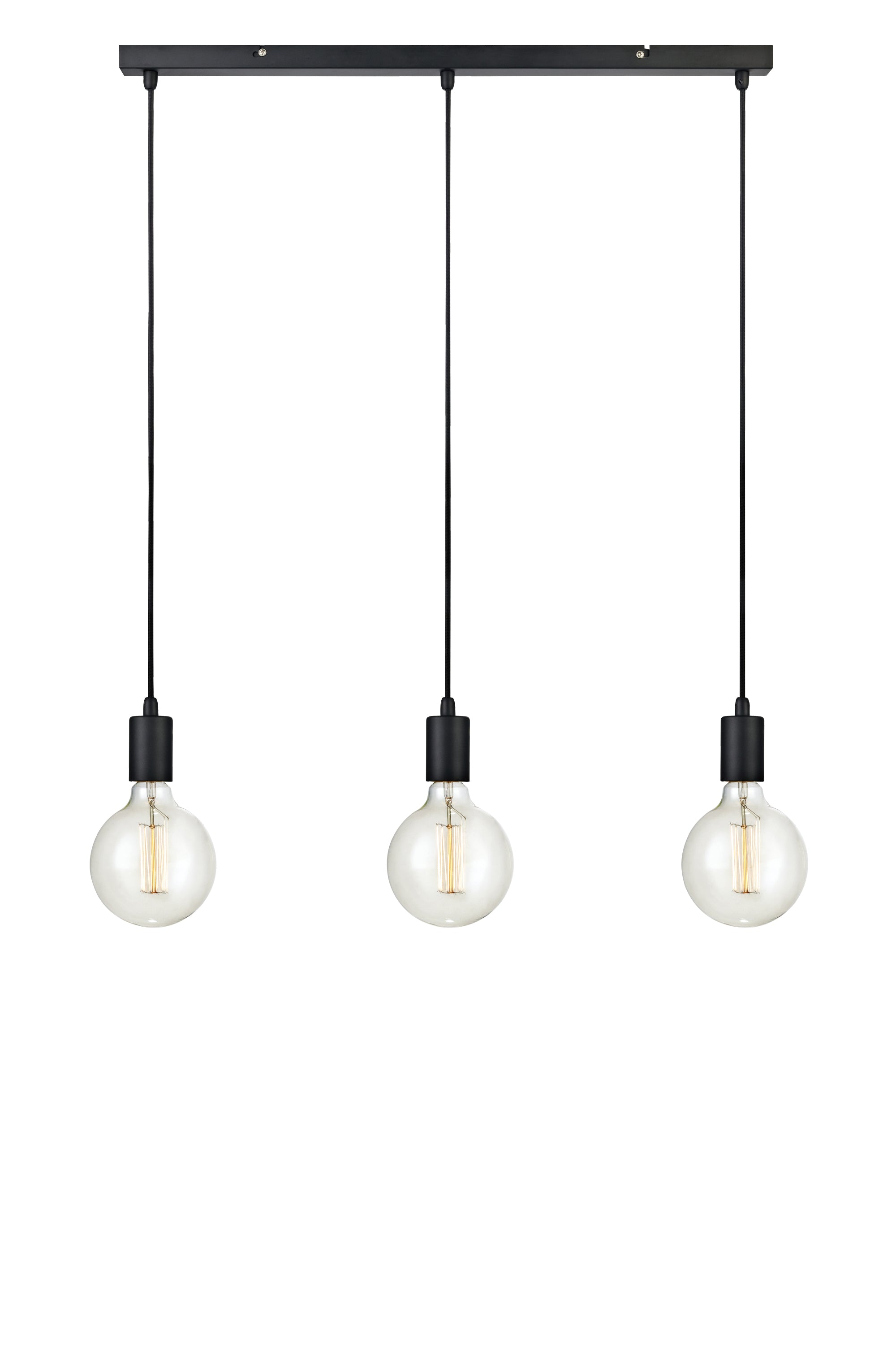 SKY taklampa 3L Straight Black