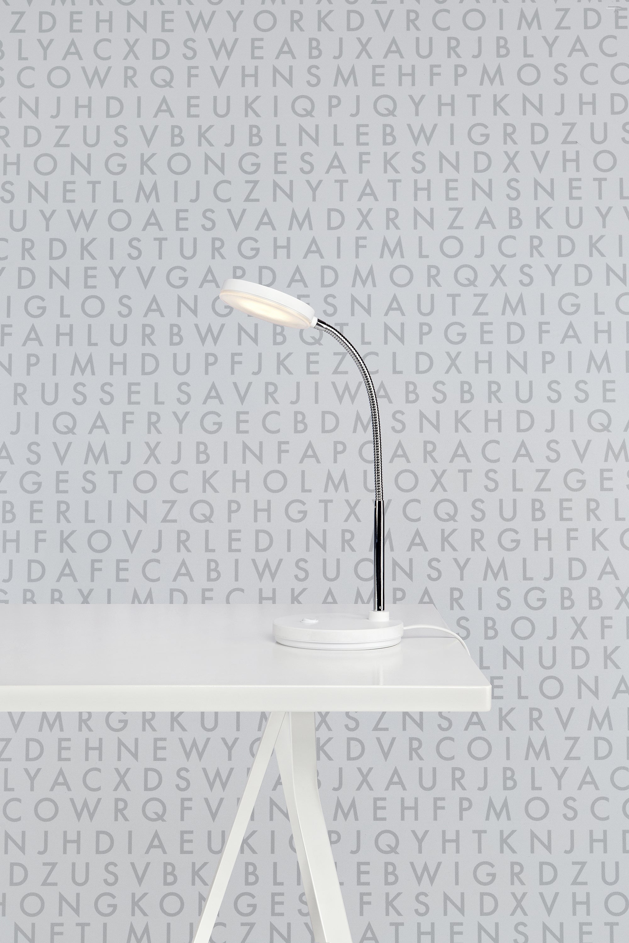 FLEX 1L bordslampa White/Chrome