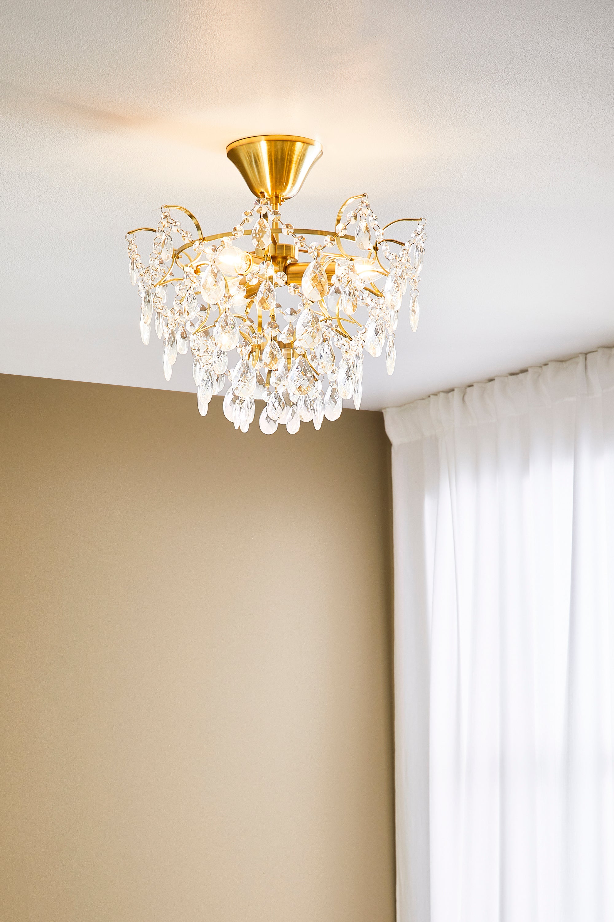 SOFIERO plafondi 3L Brushed Brass/MC