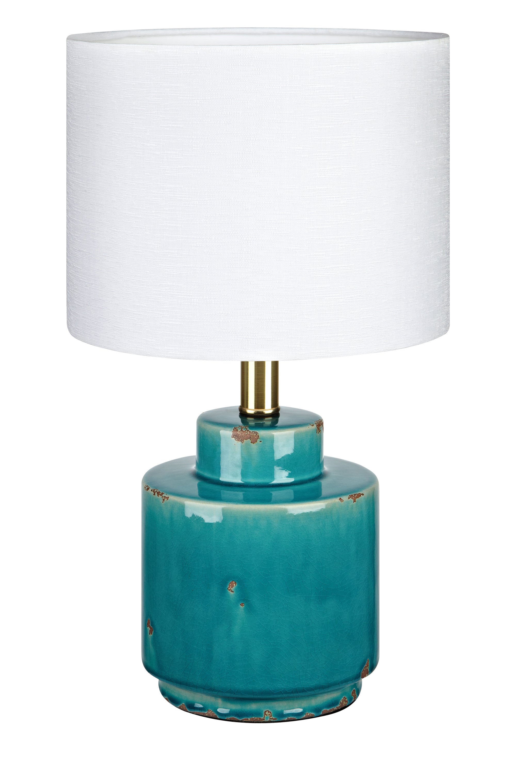 COUS bordslampa 1L Antique Blue/White