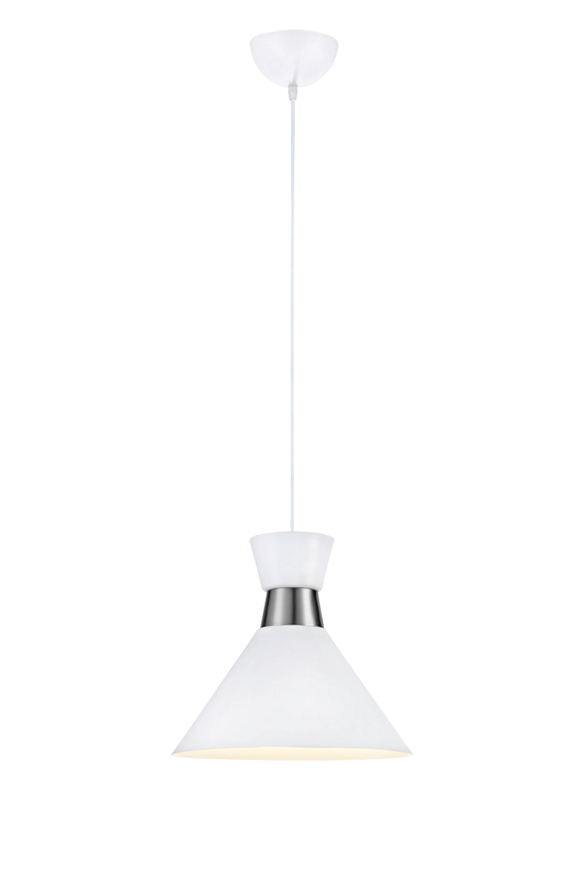 WAIST taklampa 1L White/Steel