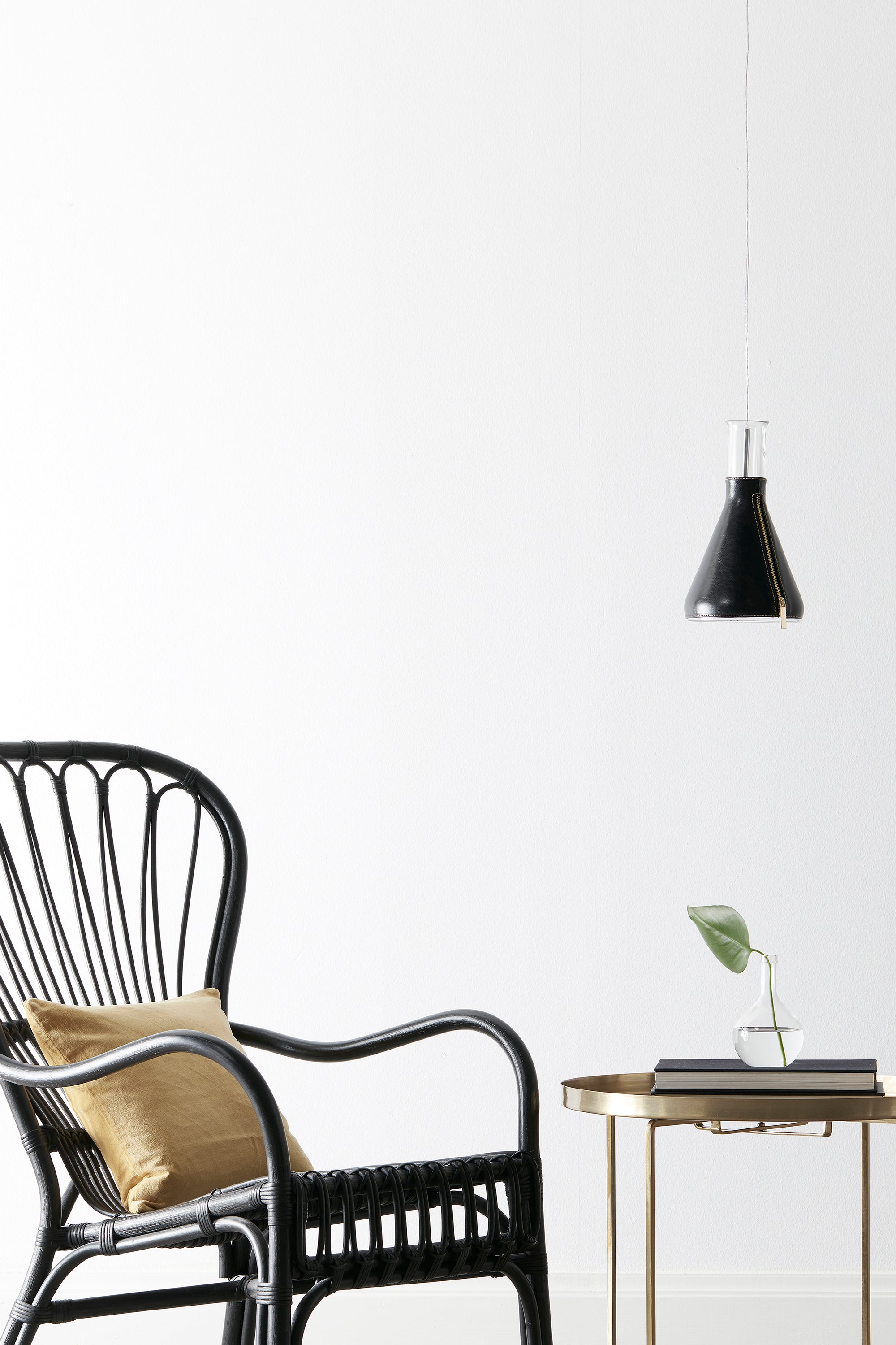 ZIP taklampa 1L Clear/Chrome/Black