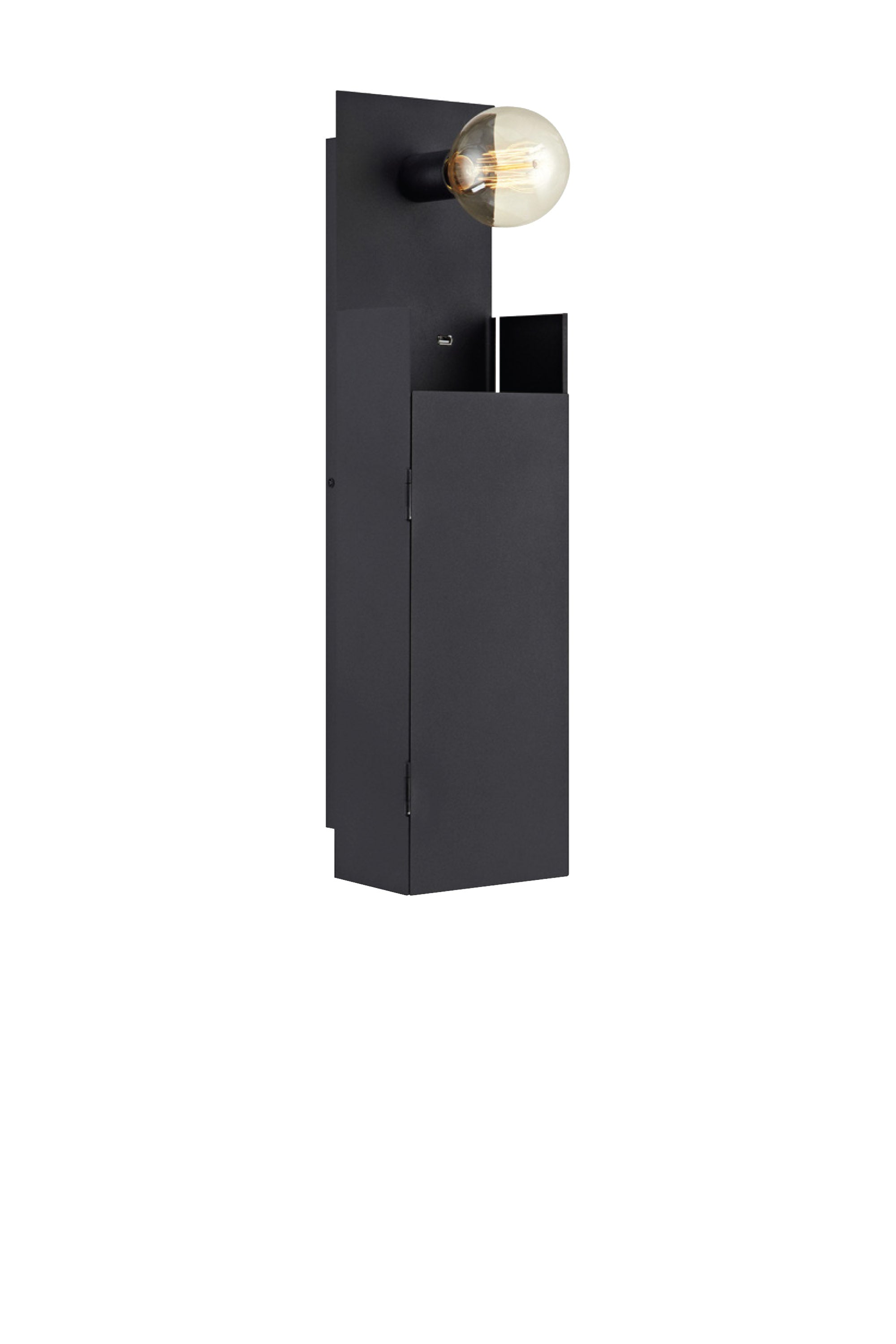 COMBO vägglampa 1L Sandy Black