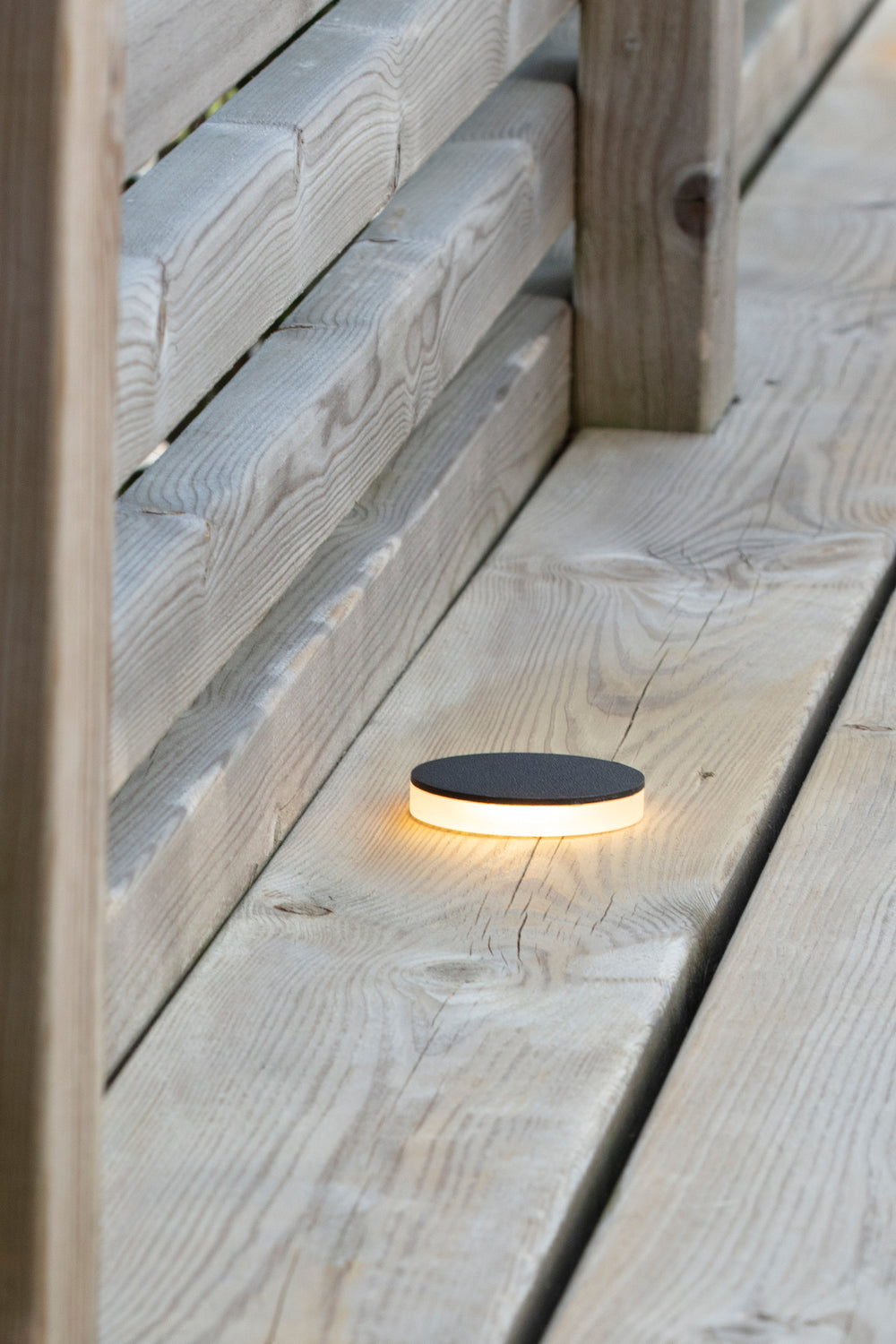 GARDEN 24 Decklight Top plate 60mm 3W Black