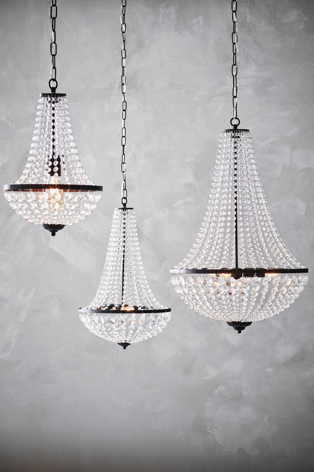 GRÄNSÖ kattokruunu 2L Sandy Black/MC