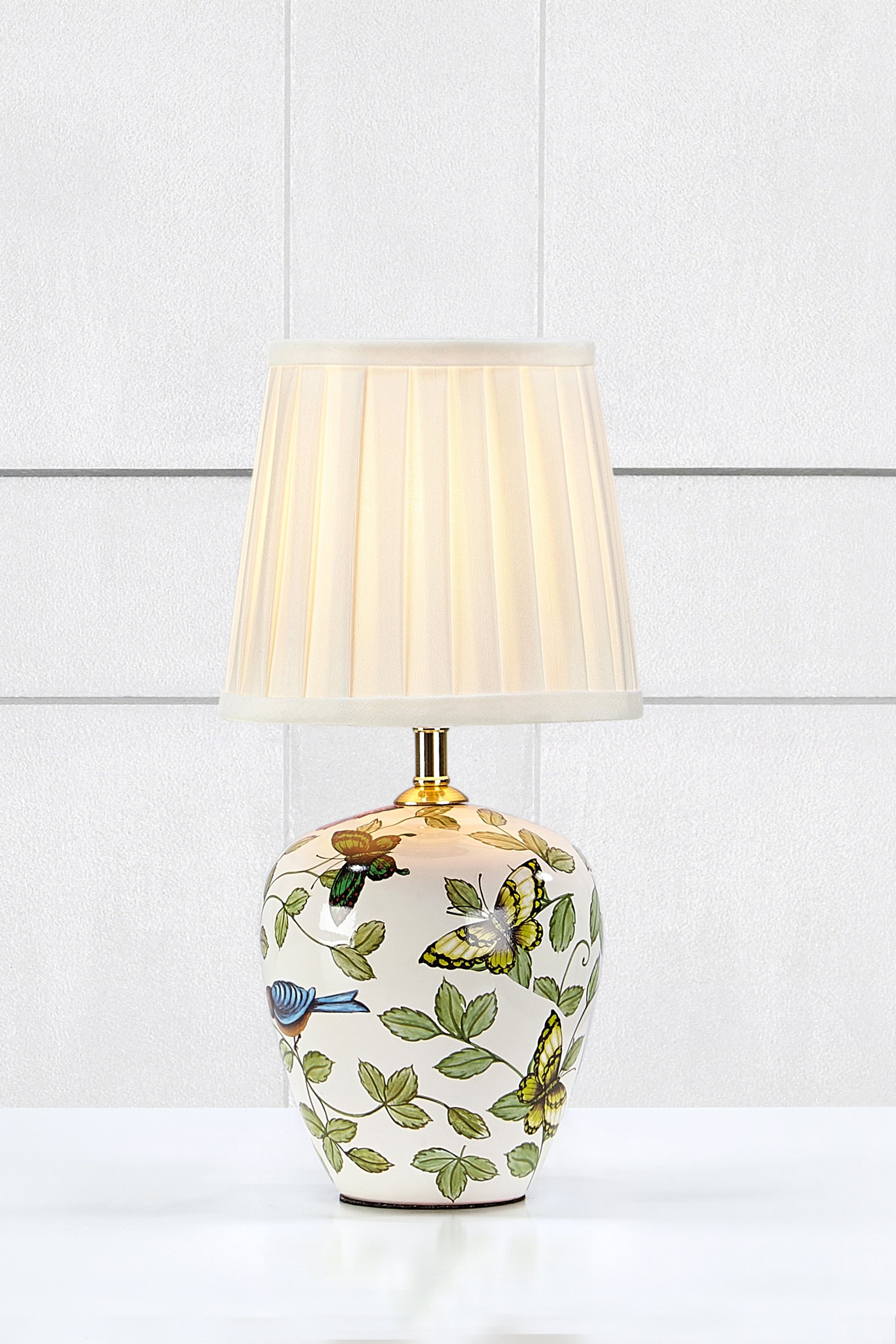 MANSION bordslampa 1L 33cm Patterned/White