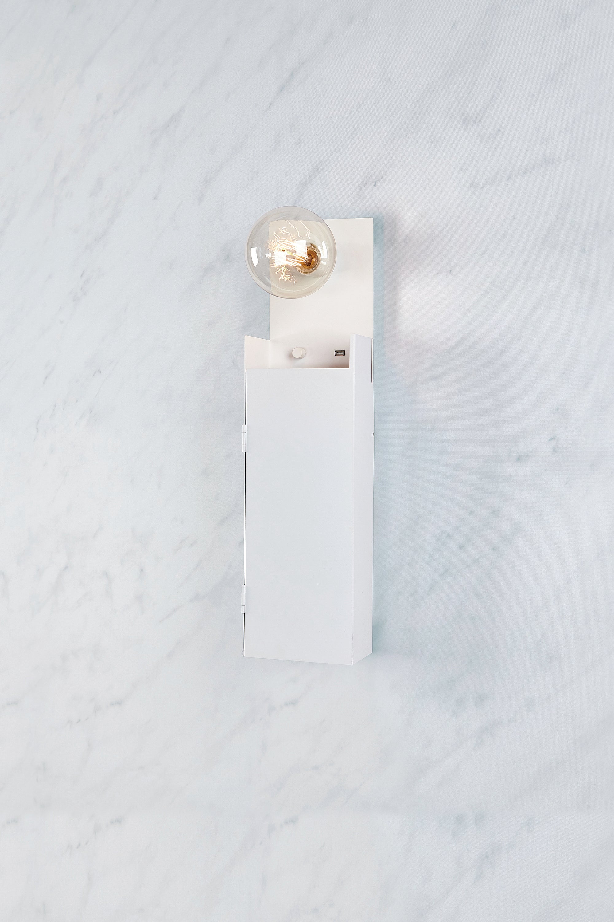 COMBO vägglampa 1L Sandy White