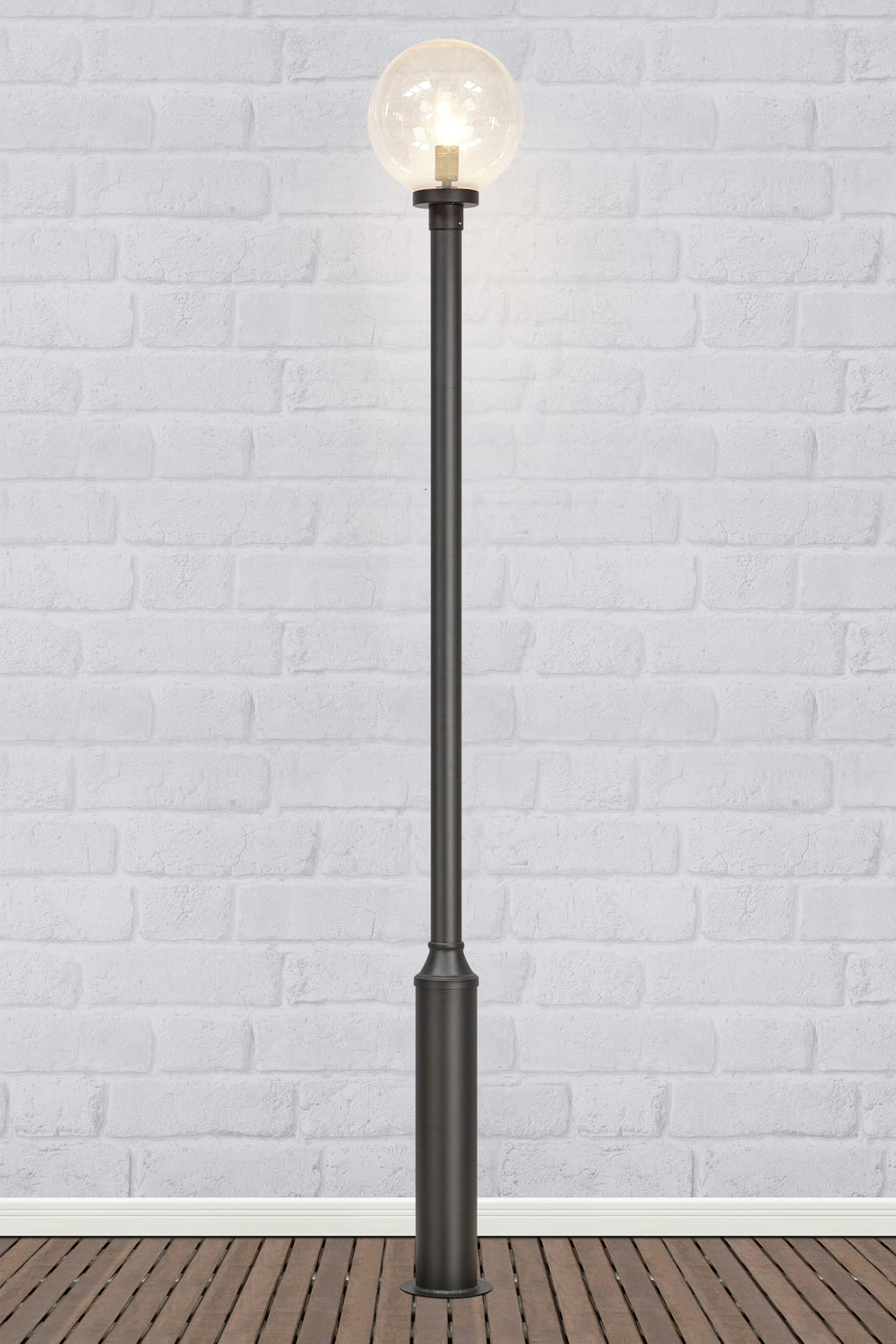 SPHERE Lamp Head Black/Clear