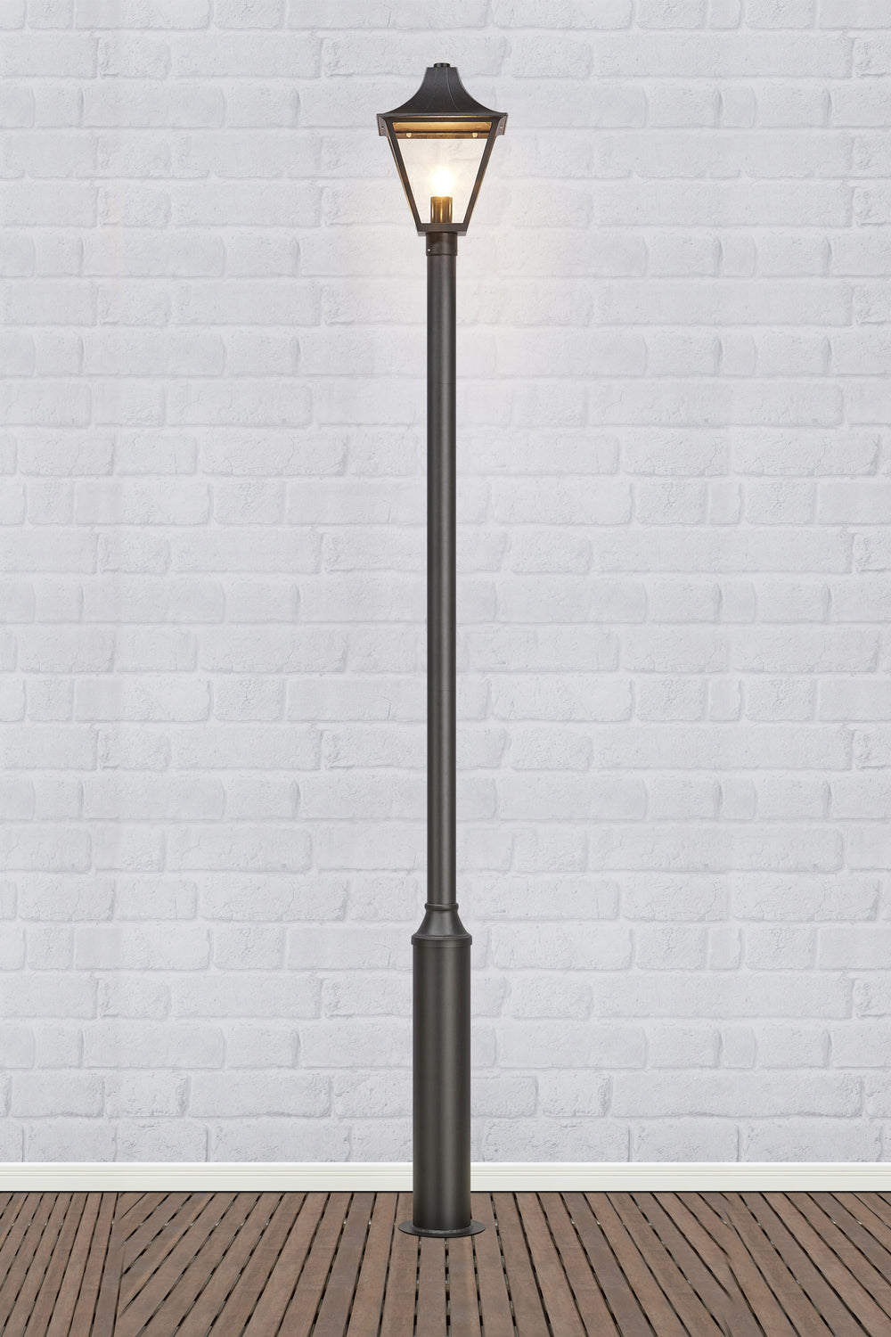 DANDY Lamp Head Black/Clear