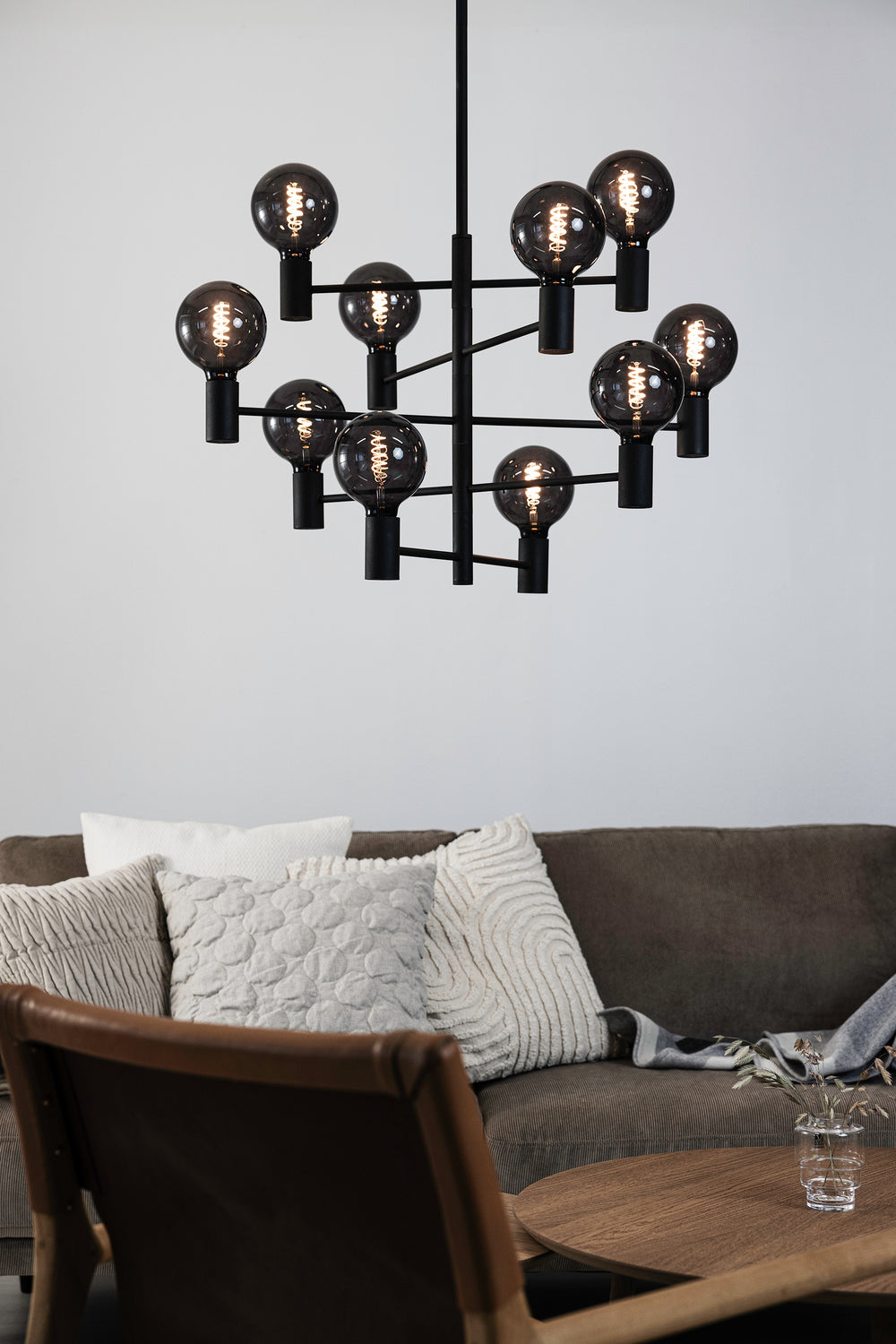 PARIS taklampa 10L Sandy Black