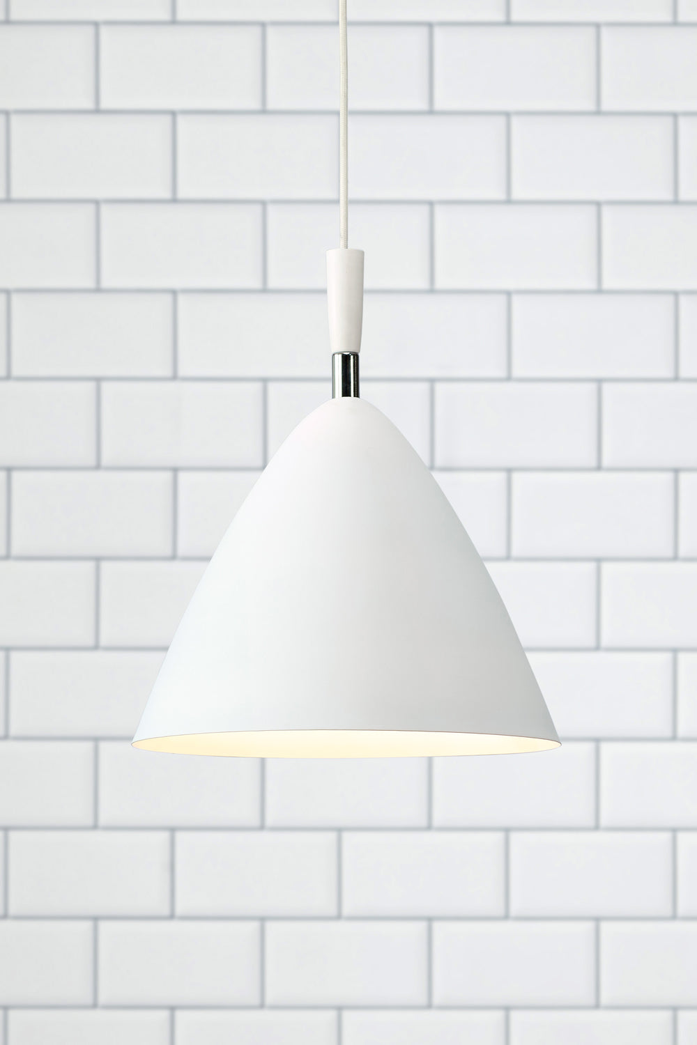 OSTERIA taklampa 1L White/Chrome