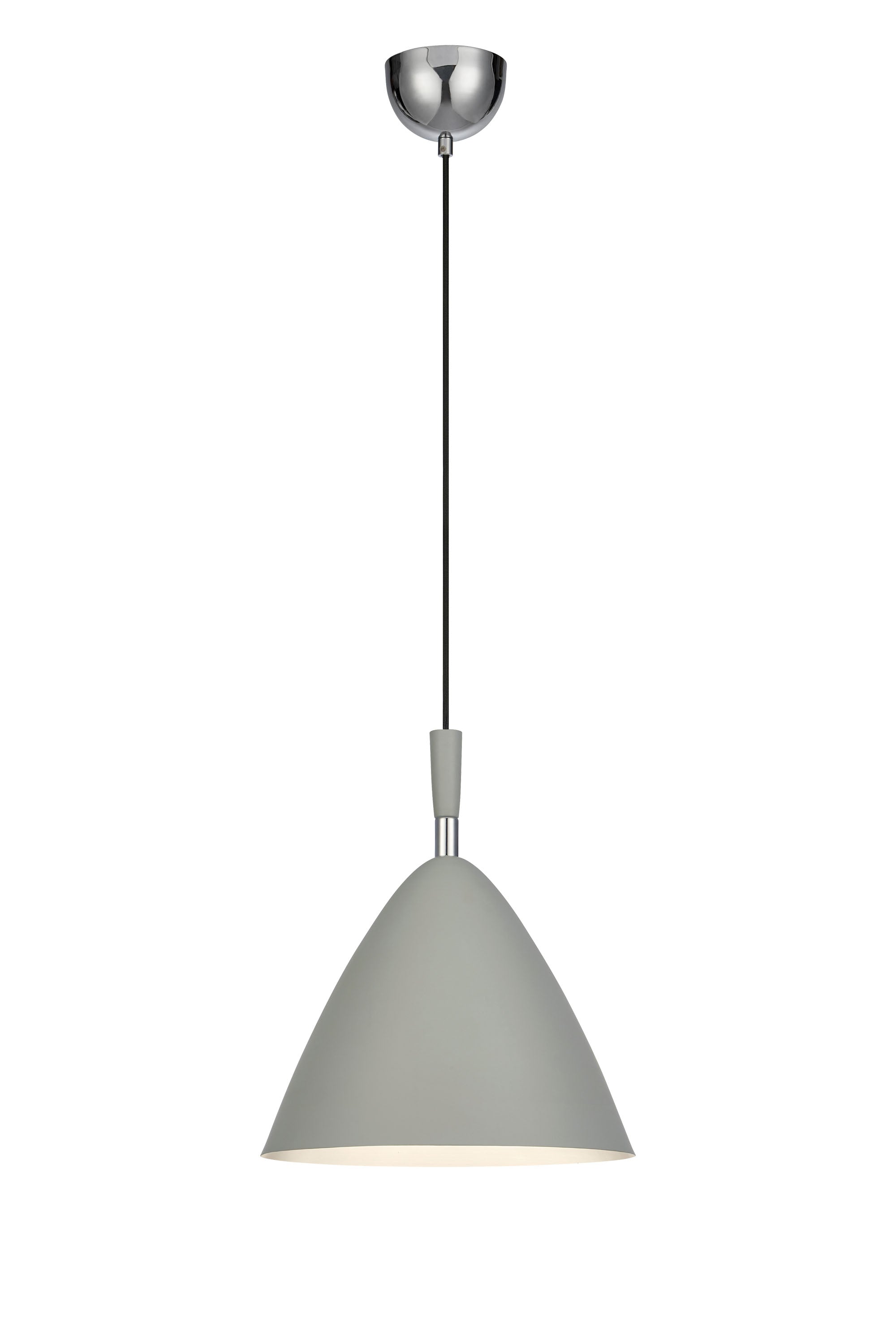 OSTERIA taklampa 1L Grey/Chrome