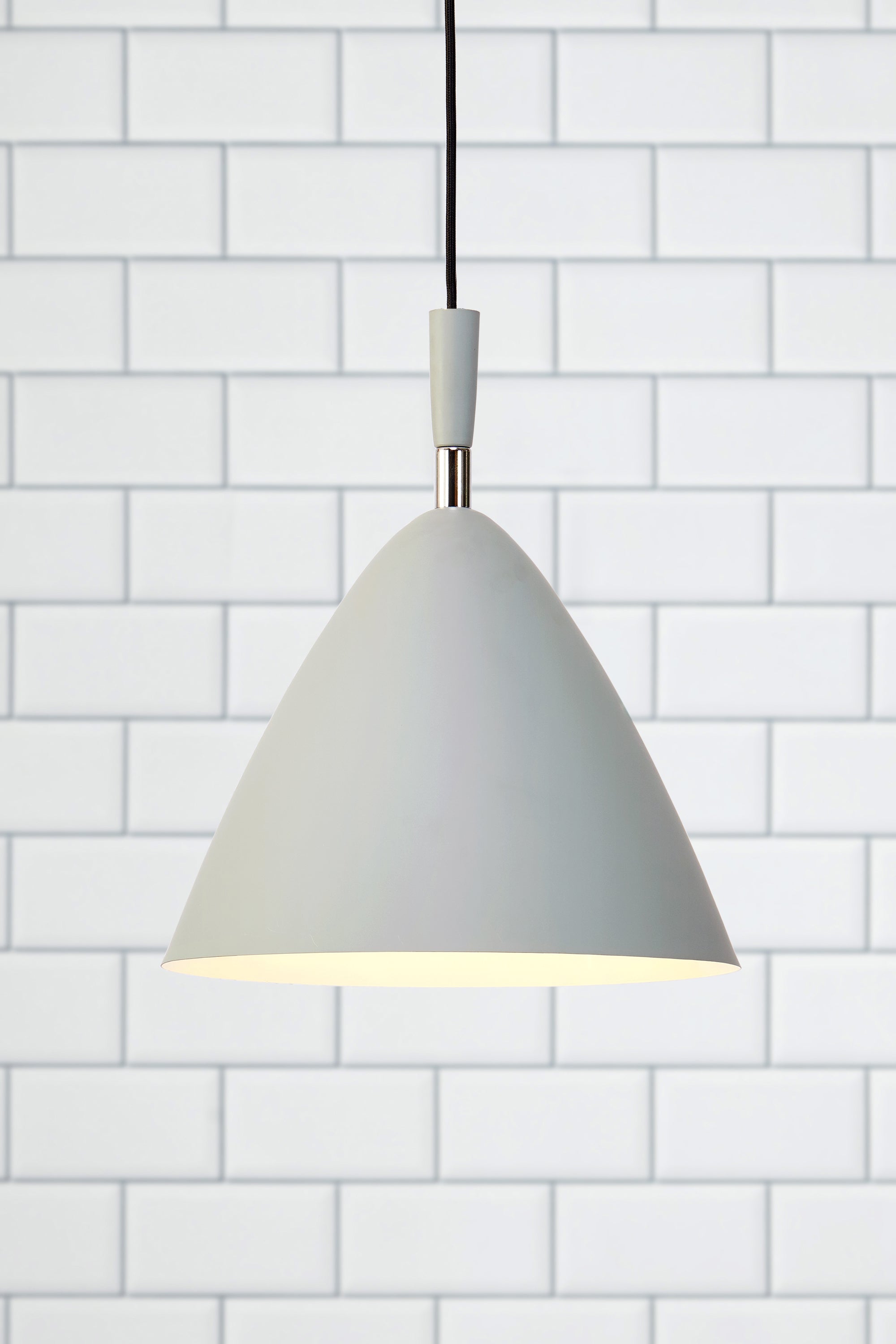 OSTERIA taklampa 1L Grey/Chrome