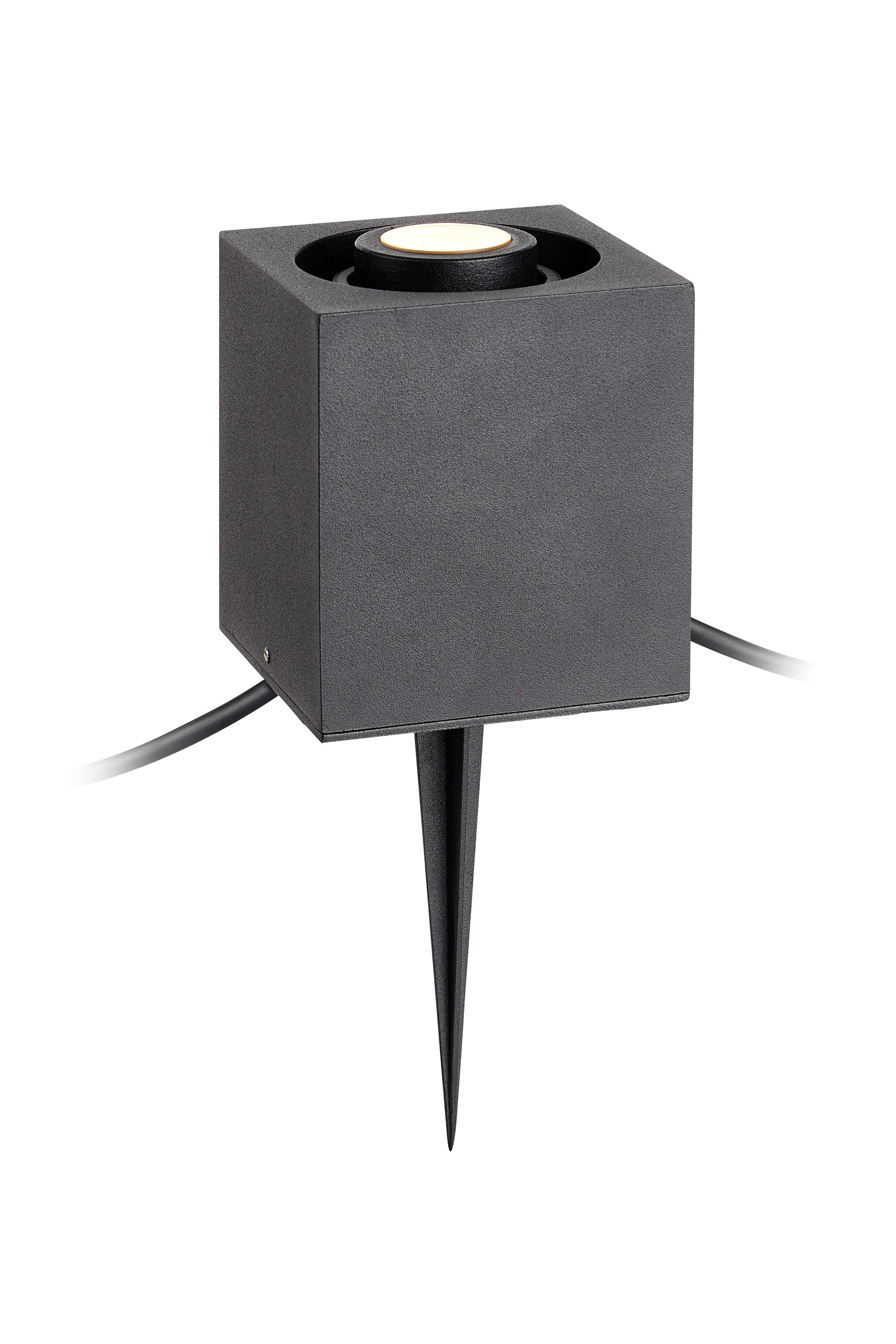 GARDEN 24 Kubspot 3W Svart