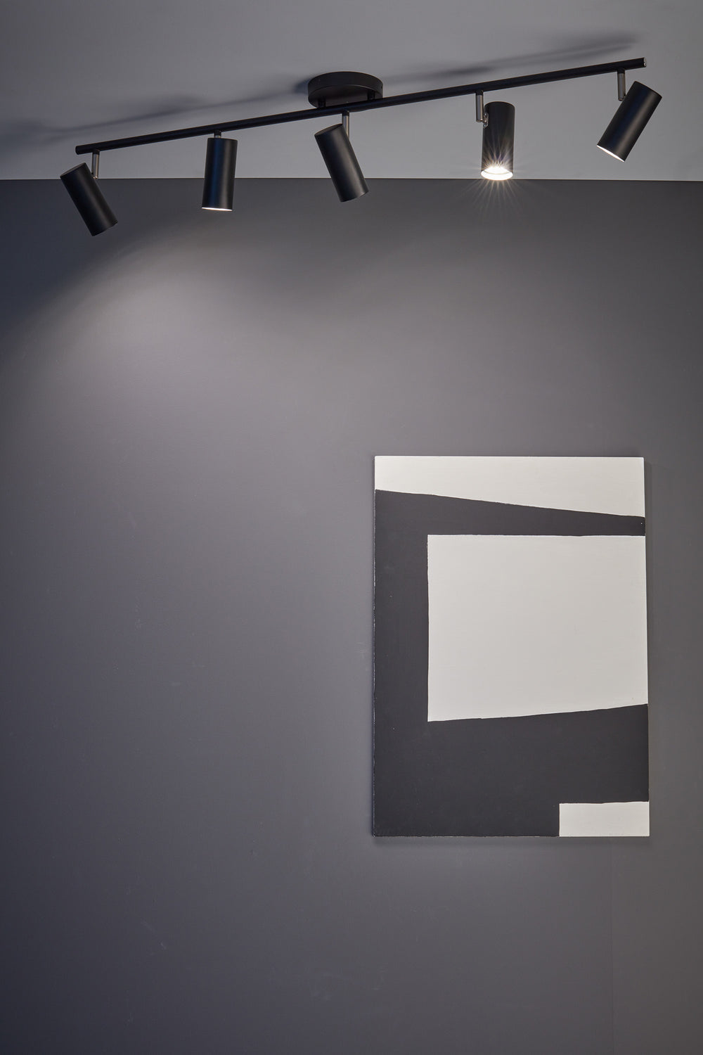 BARCELONA taklampa 5L Black