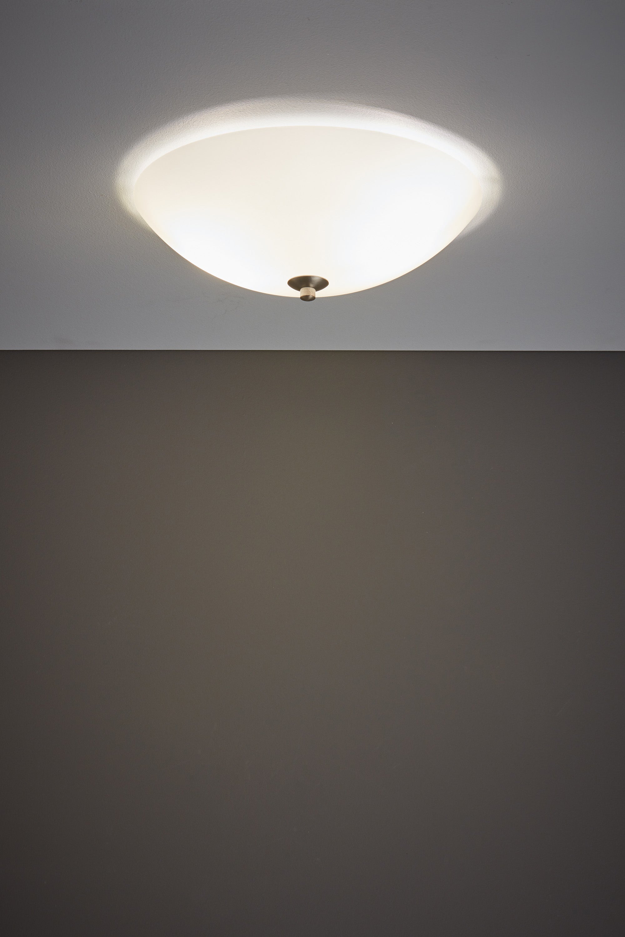 POLAR plafond 2L 35cm Frosted/Steel