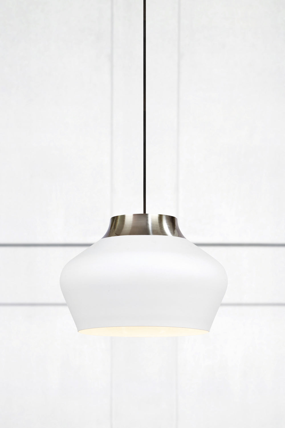 KOM taklampa 31cm White/Steel