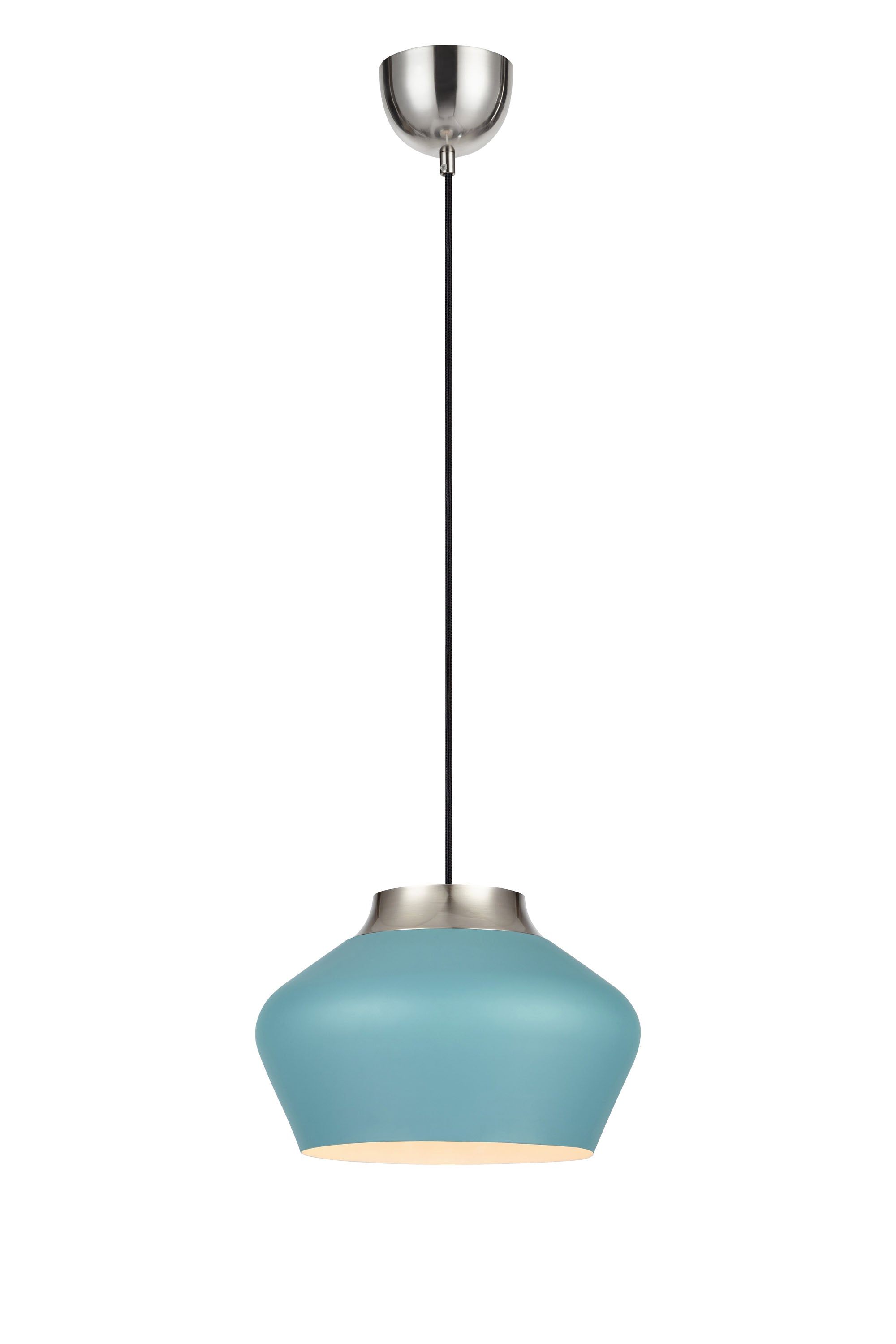 KOM taklampa 31cm Petrol/Steel
