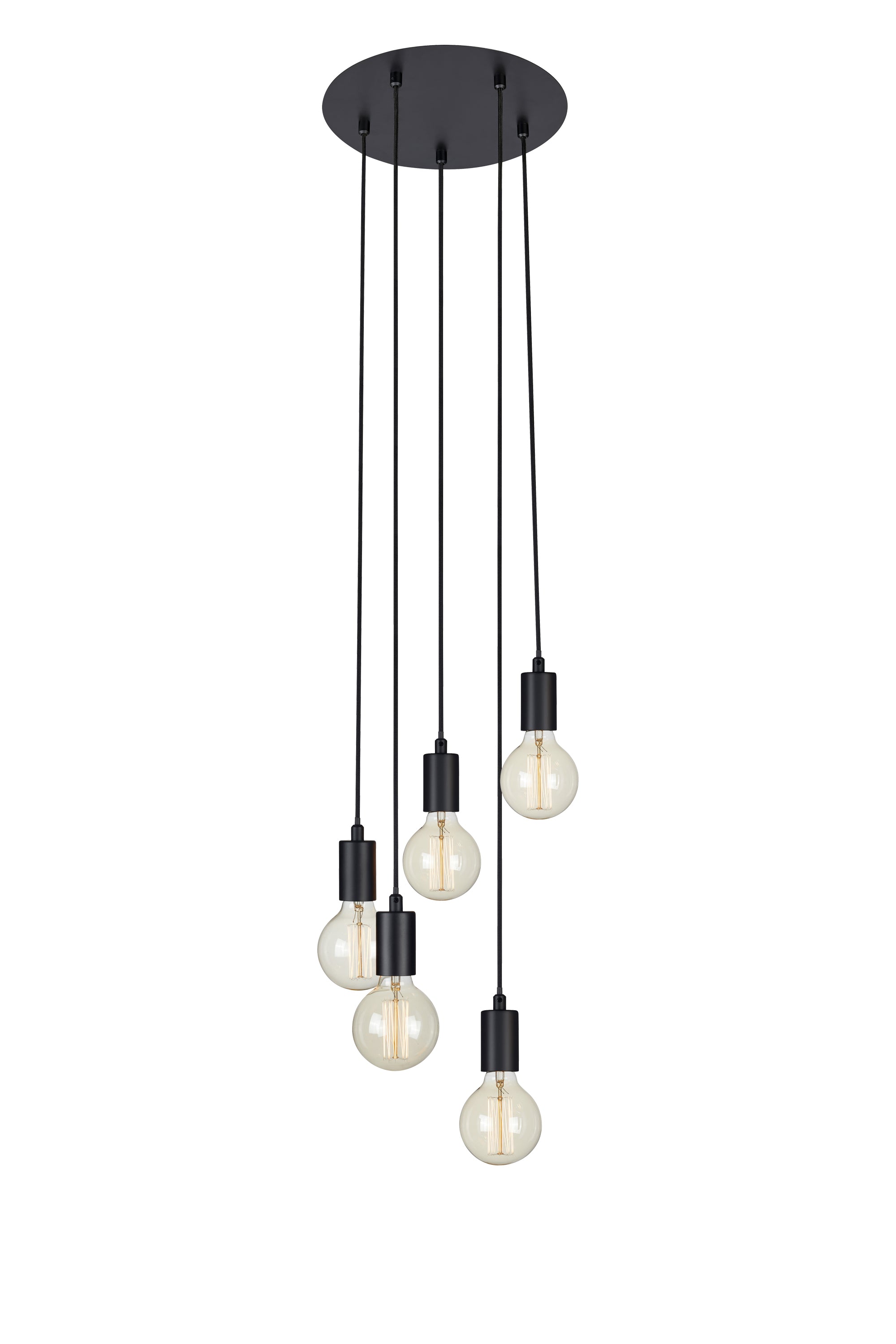 SKY taklampa 5L Round Black