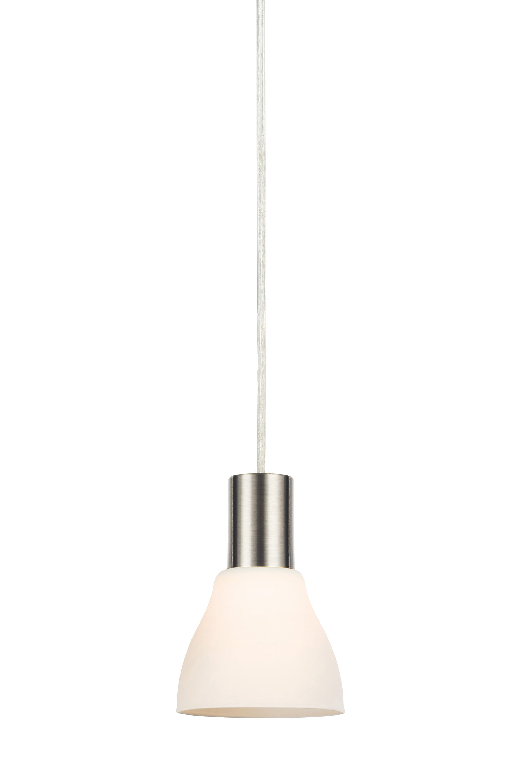 VERO taklampa 1L Steel/Opal