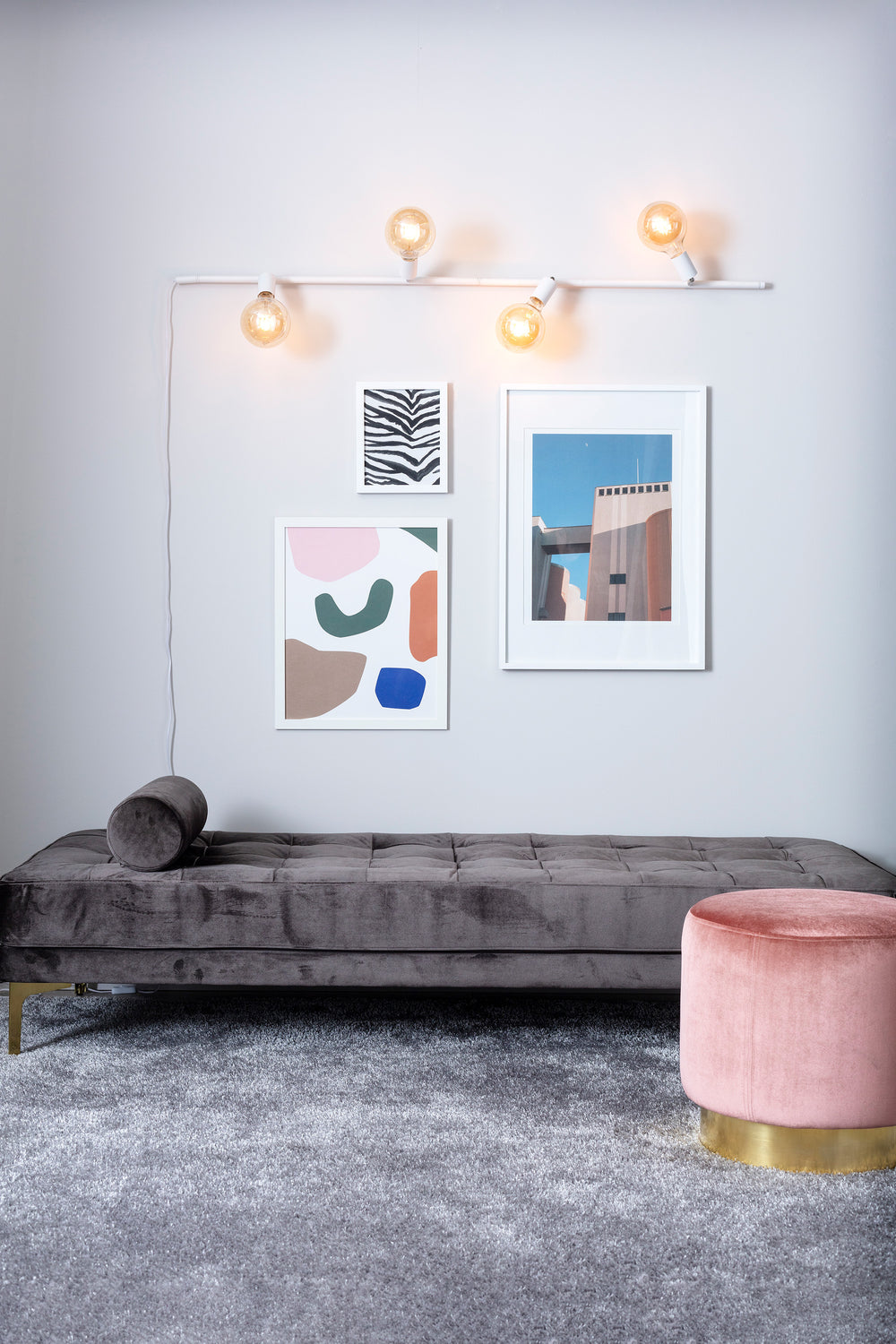 EXPAND Spot 2L 50cm E27 Cylinder White