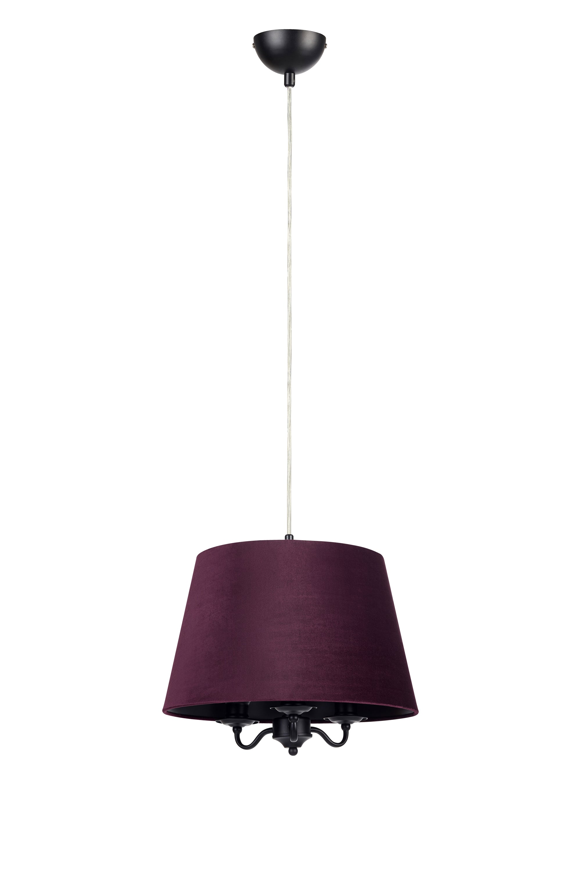 JAMIE taklampa 3L Black/Purple