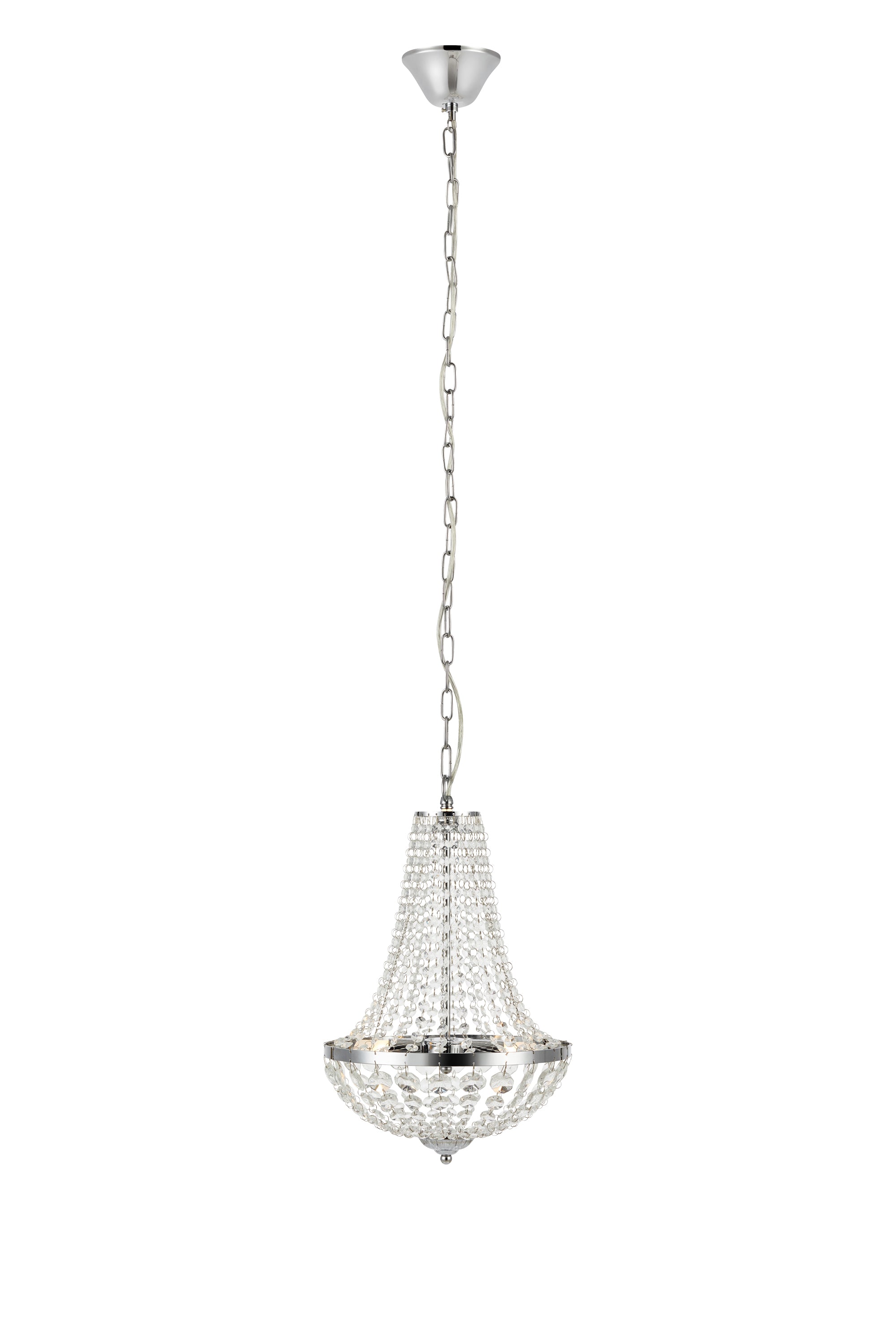 GRÄNSÖ takkrona 2L Chrome/MC IP44
