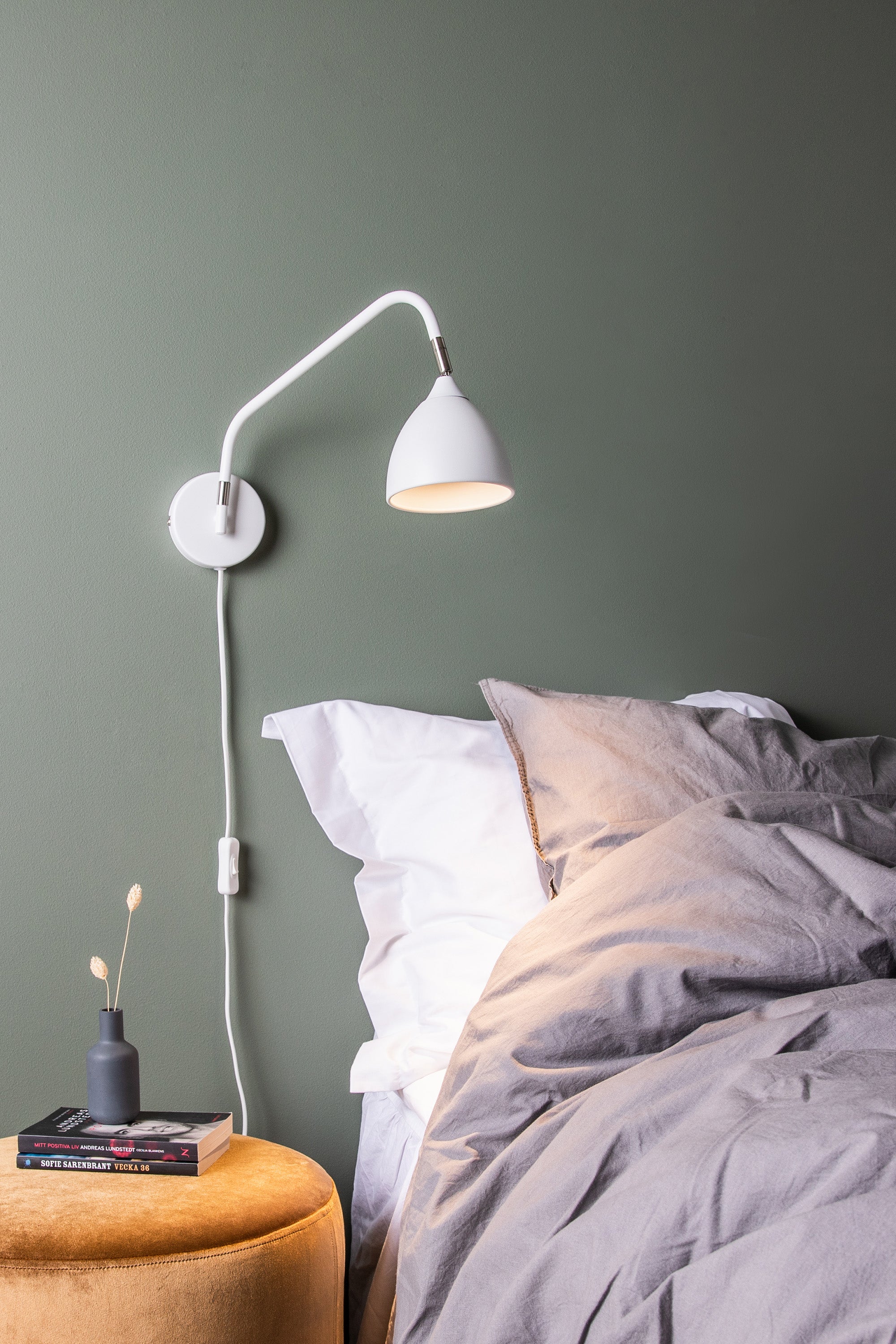 VALENCIA vägglampa 1L White