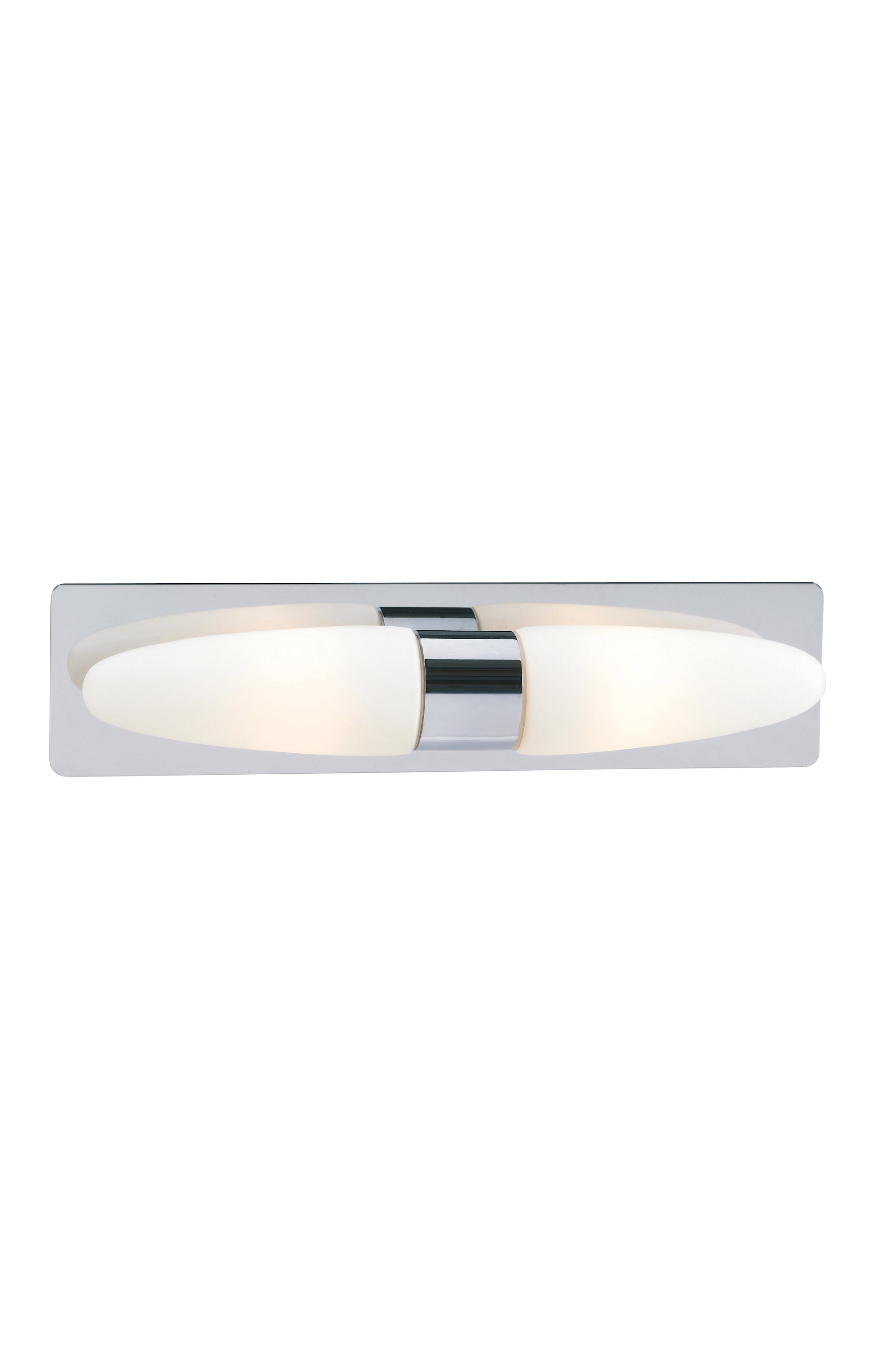 BULLET seinävalaisin 2L Chrome/White IP44