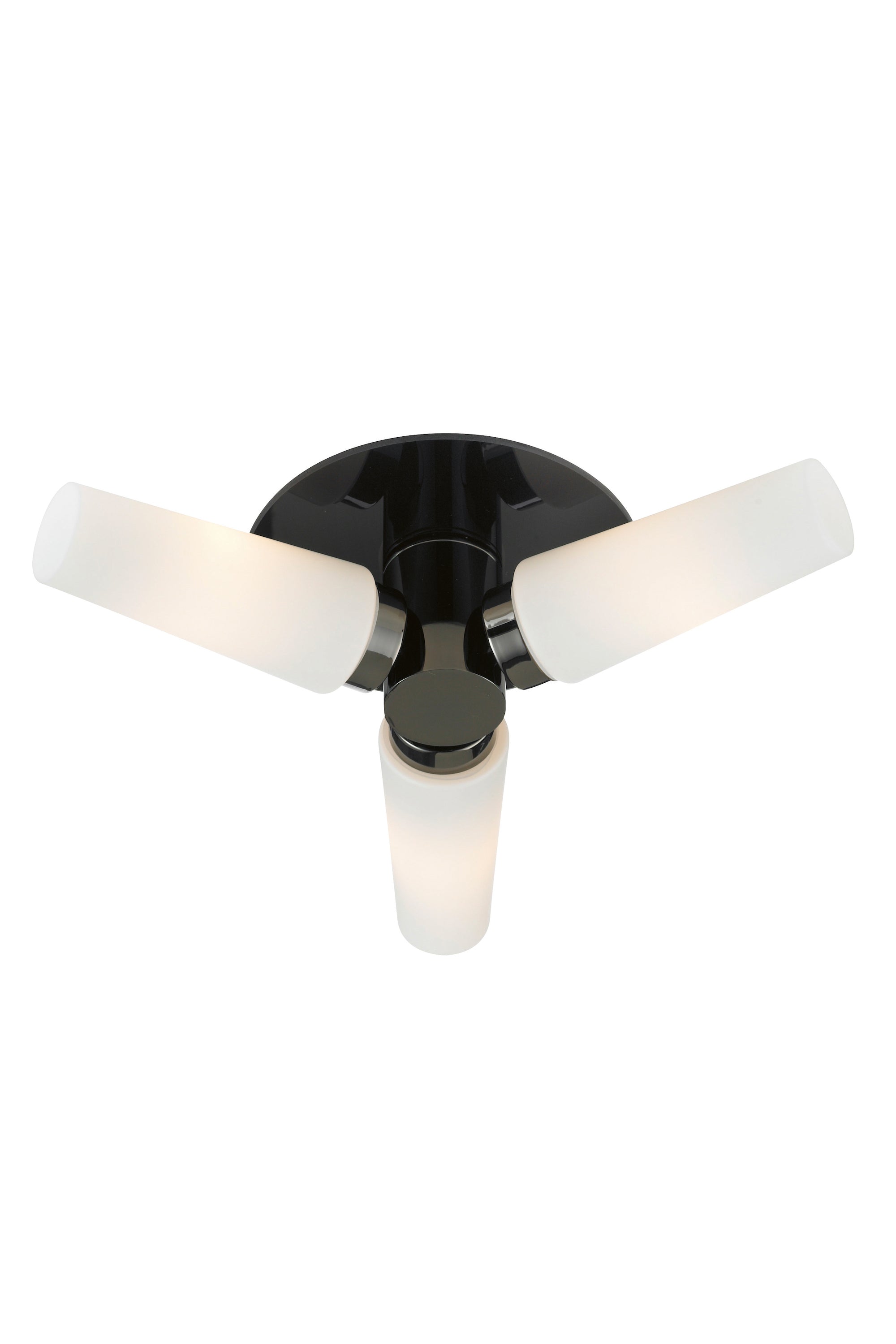 BRASTAD taklampa 3L Black/White IP44