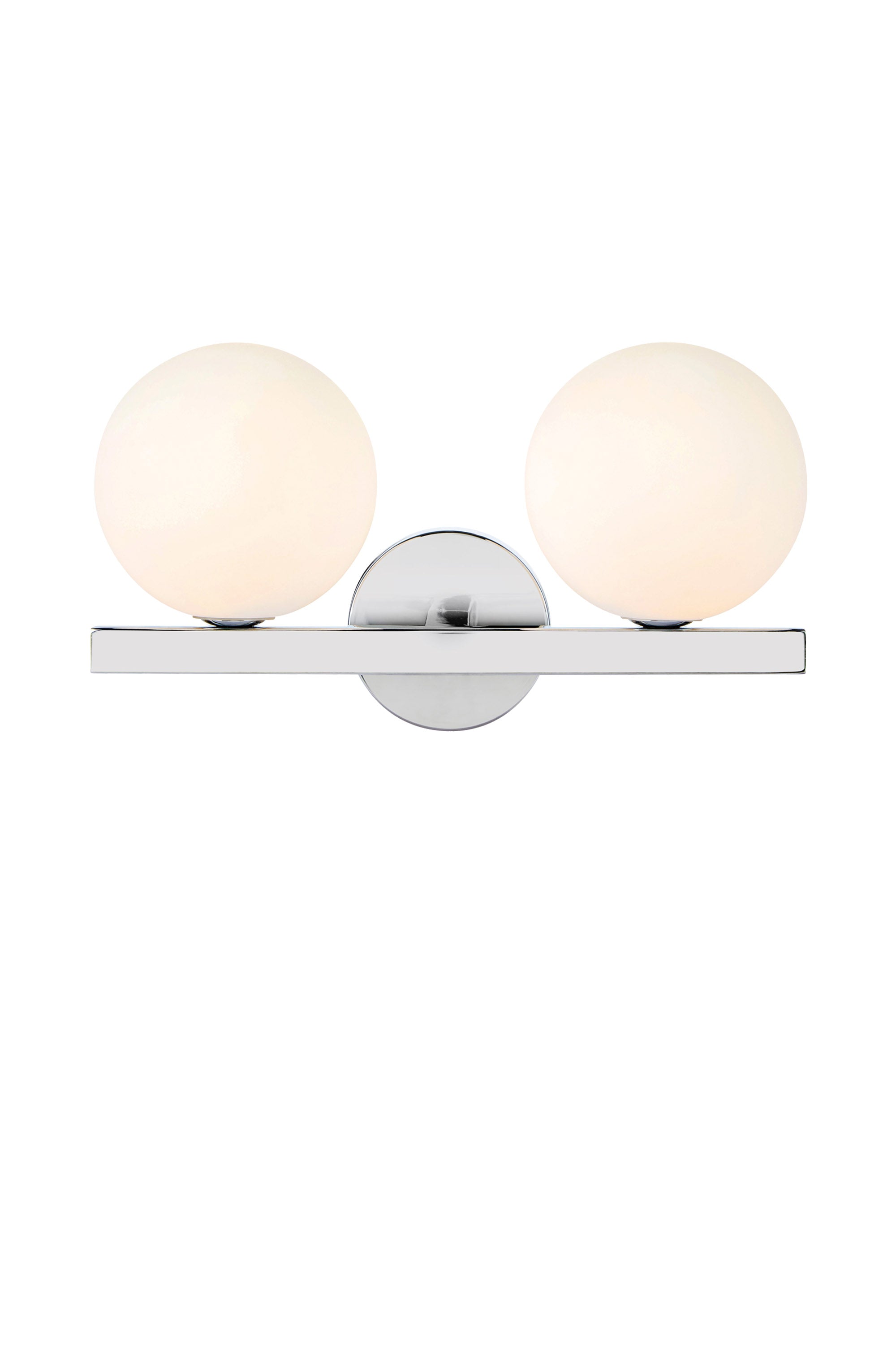 STREAM seinävalaisin 2L Chrome/White IP44