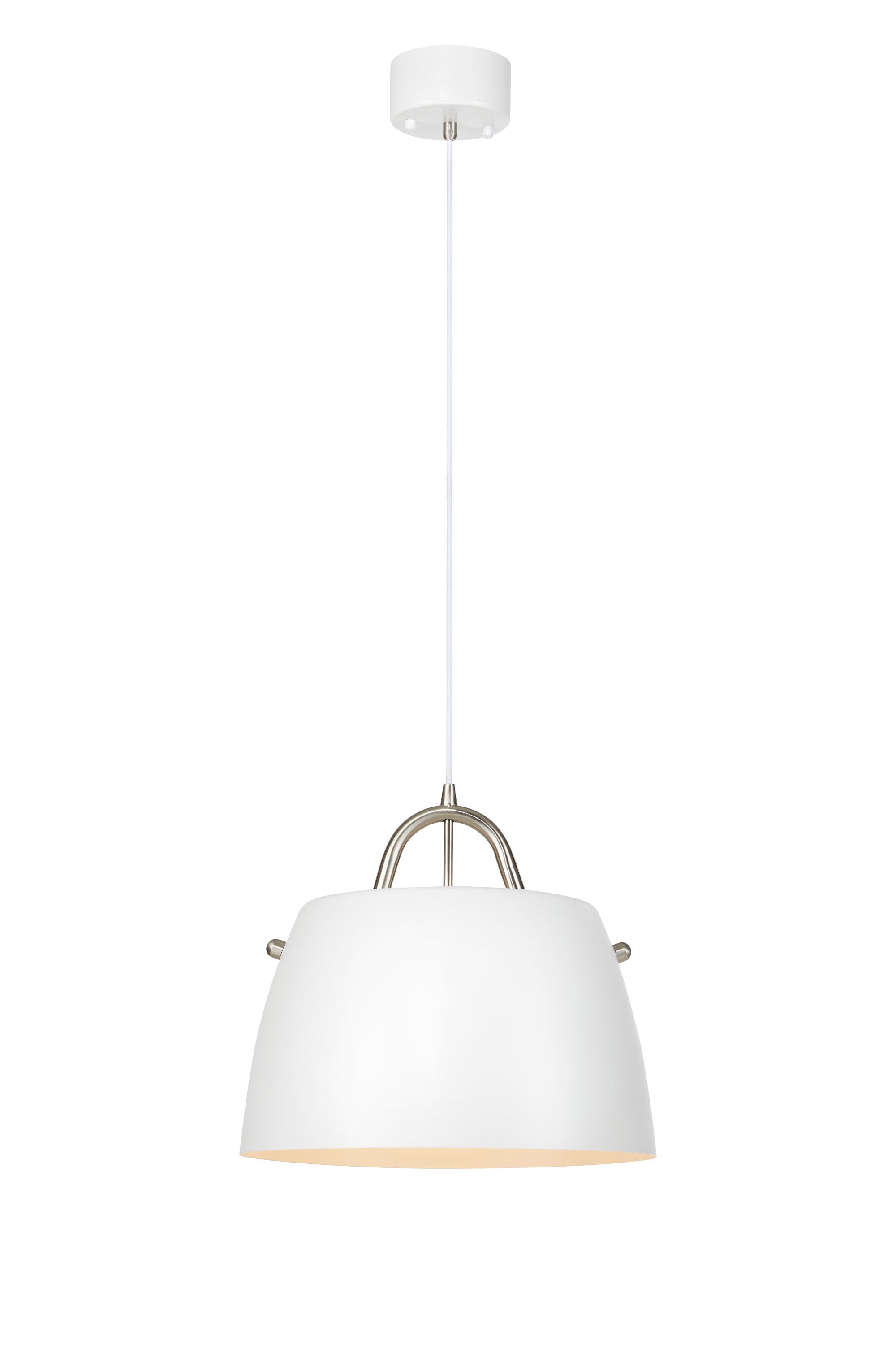 SPIN taklampa 1L White/Steel