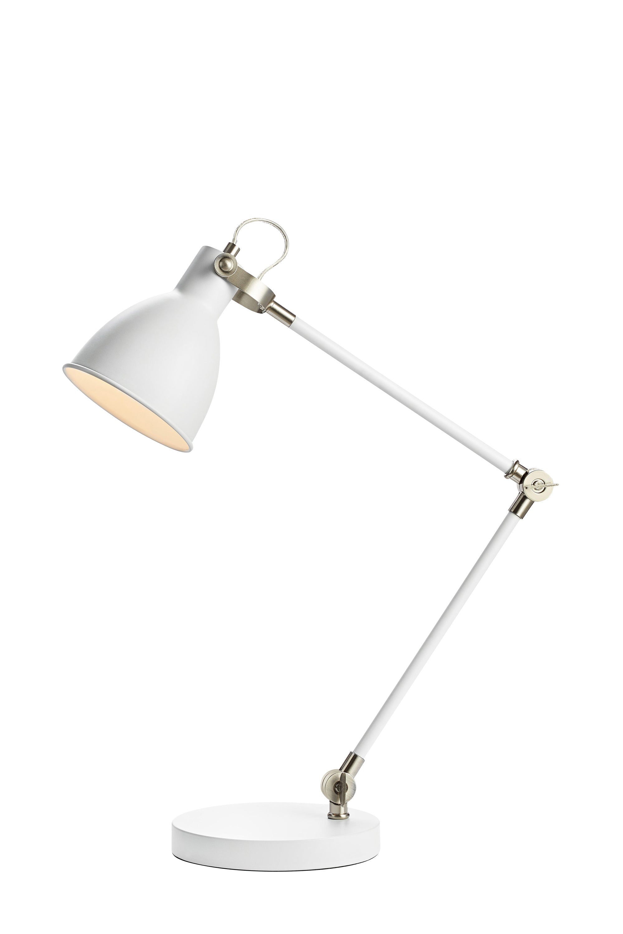 HOUSE bordslampa 1L White/Steel