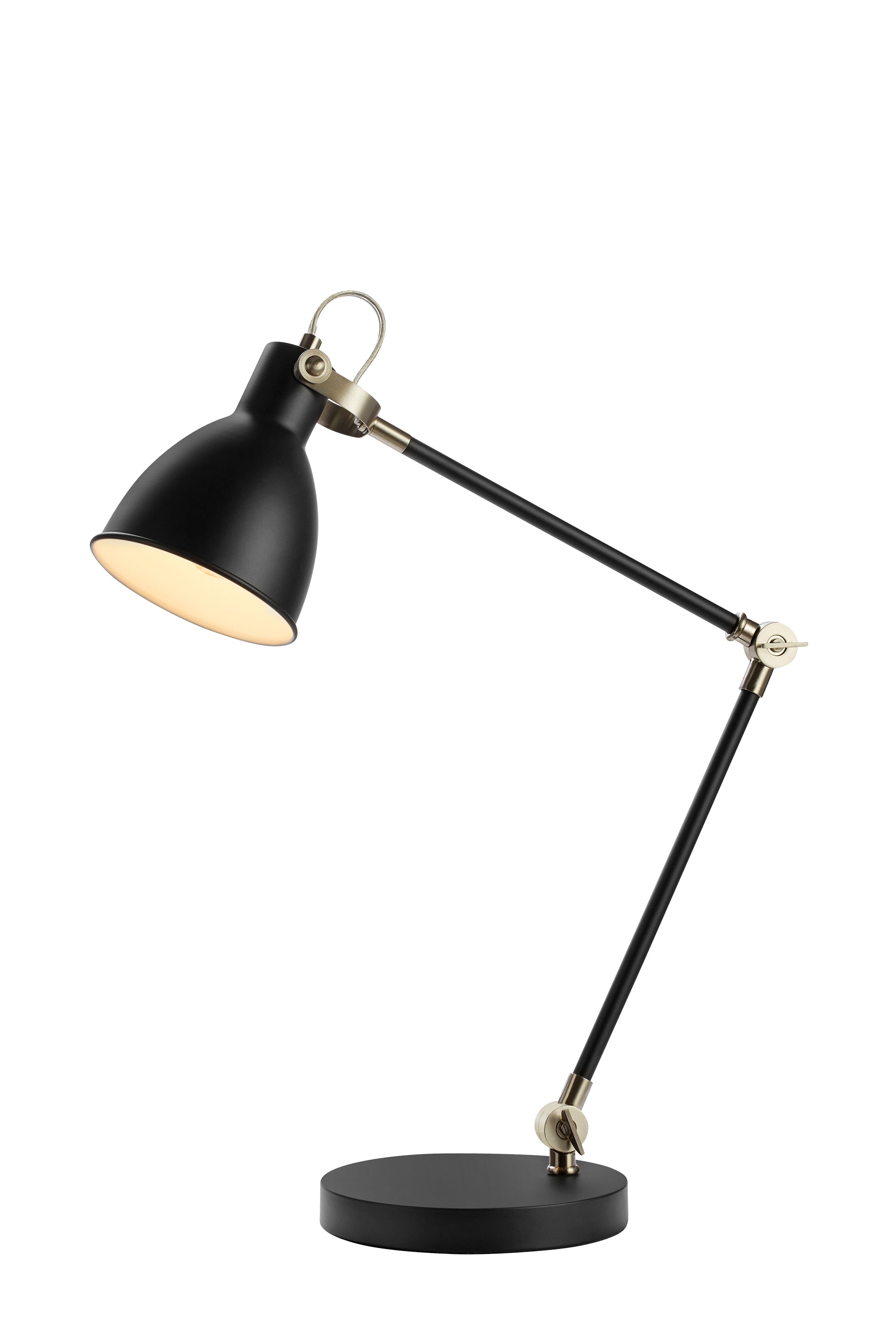 HOUSE bordslampa 1L Black/SN