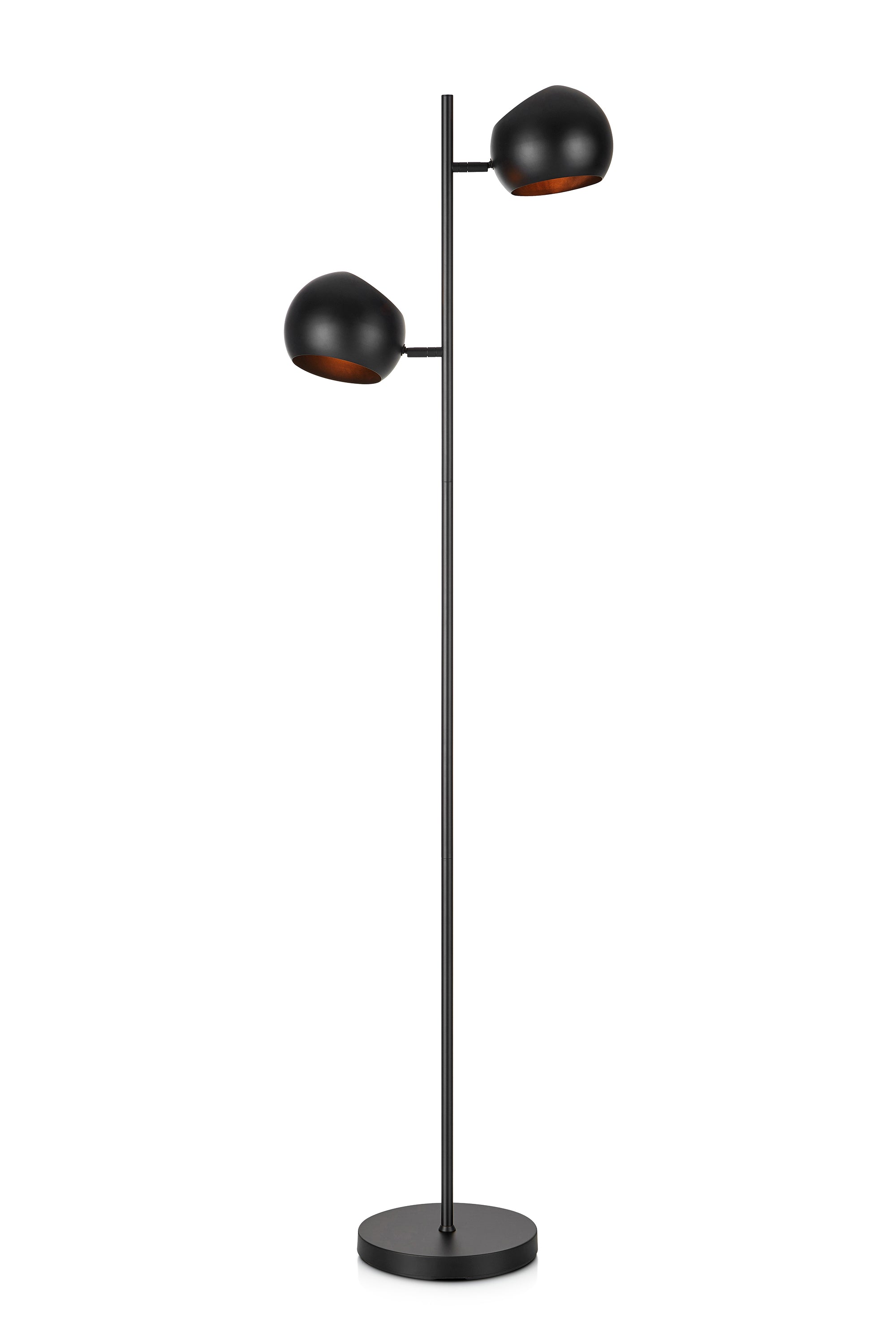 EDGAR golvlampa 2L Black