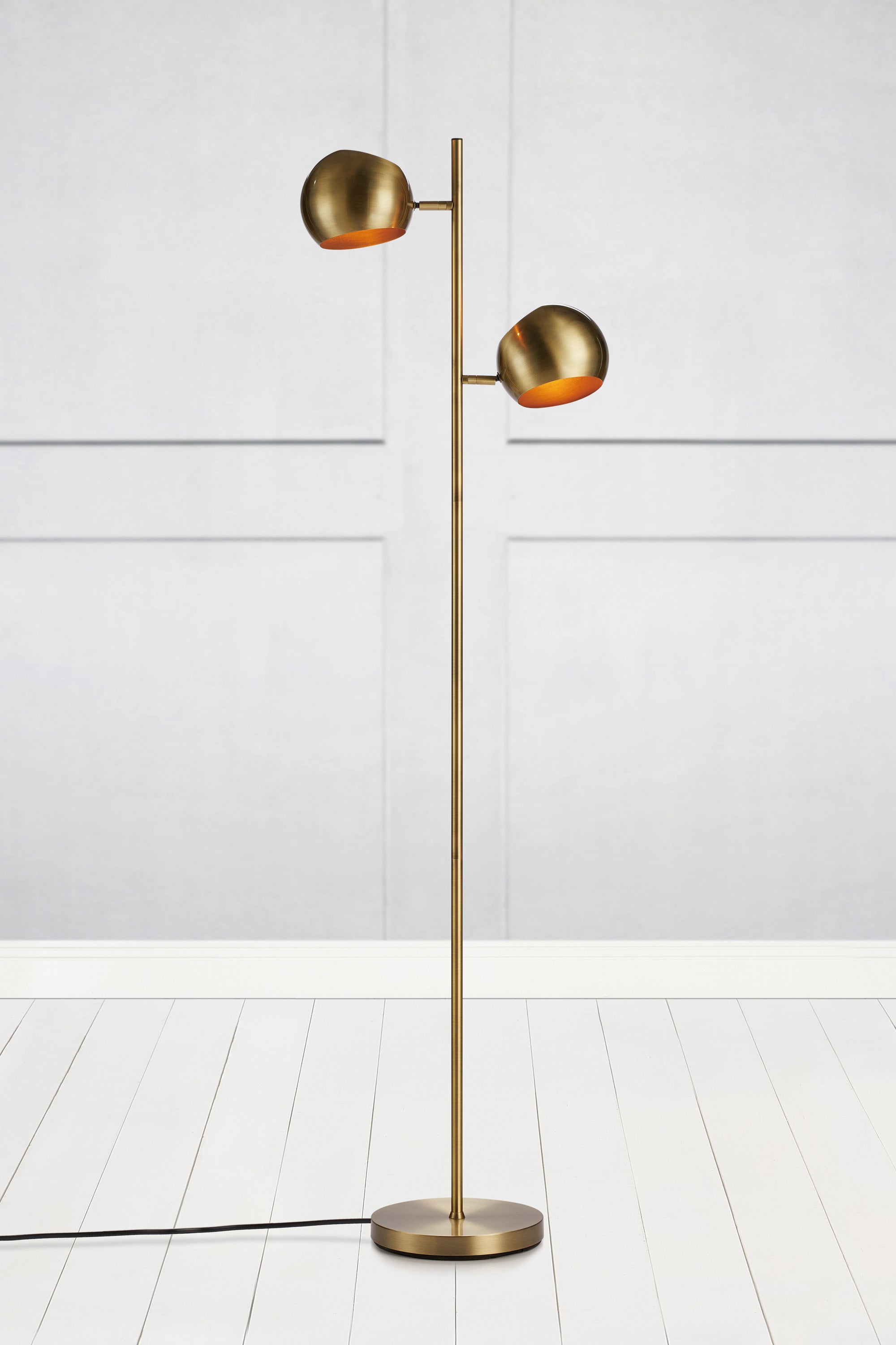 EDGAR golvlampa 2L Antique