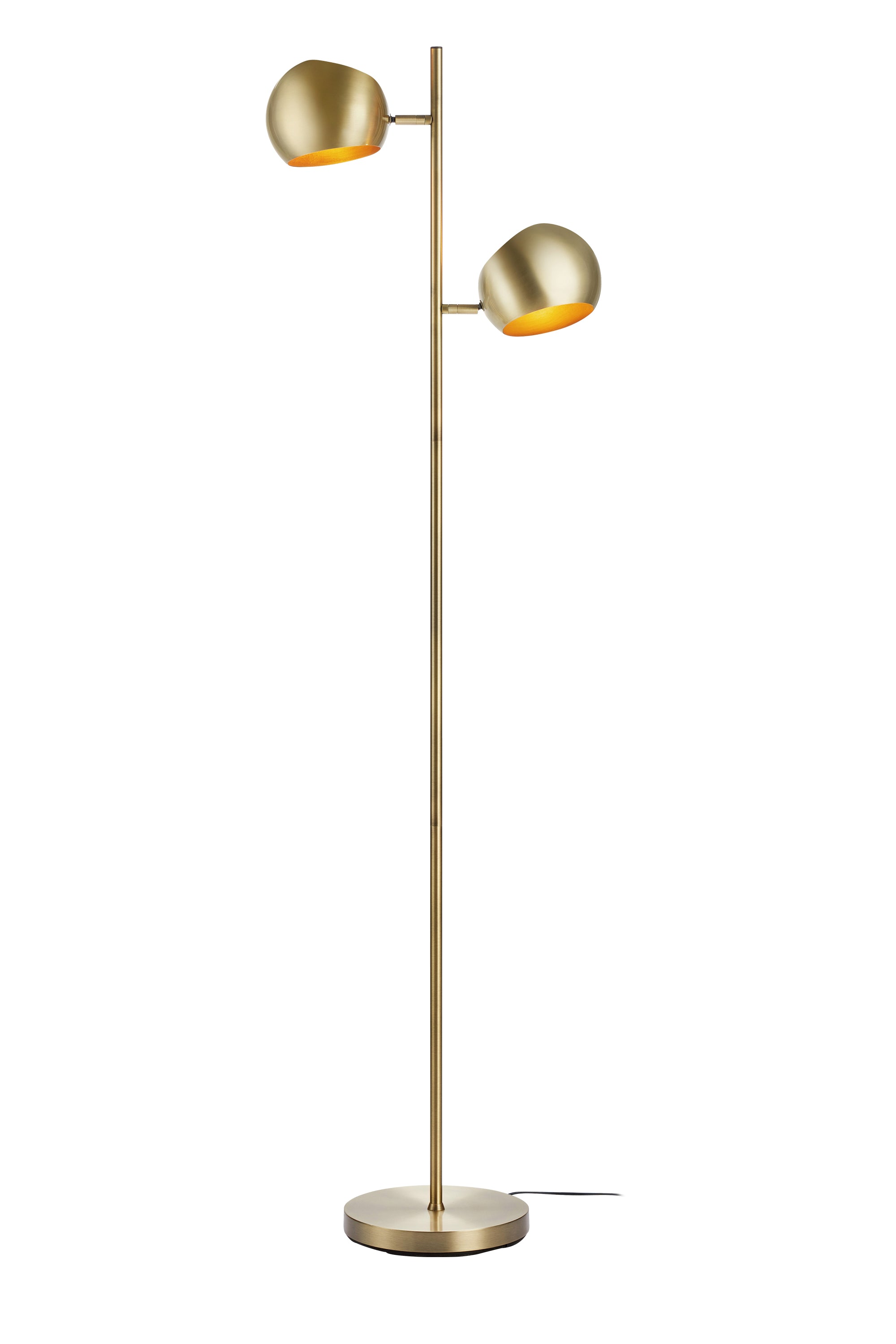 EDGAR golvlampa 2L Antique