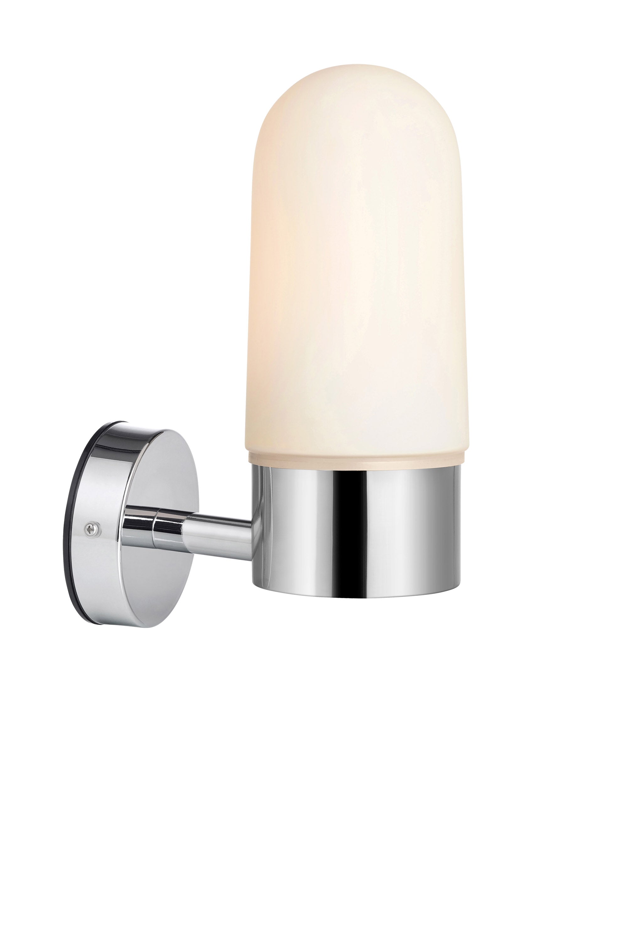 ZEN vägglampa 1L Chrome/White IP44